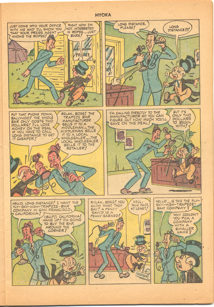 Read online Nyoka the Jungle Girl (1945) comic -  Issue #62 - 11