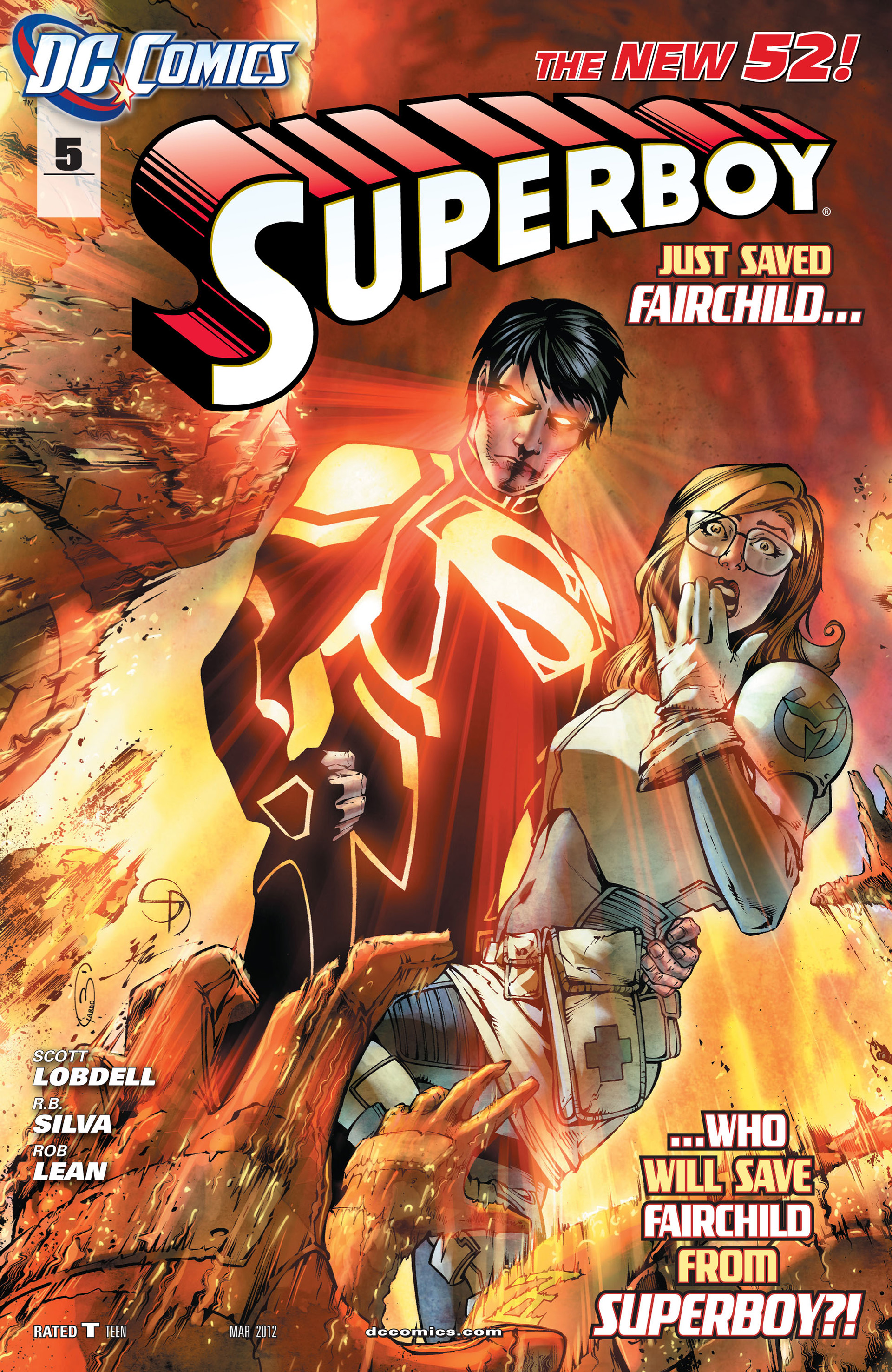 Read online Superboy [II] comic -  Issue #5 - 1