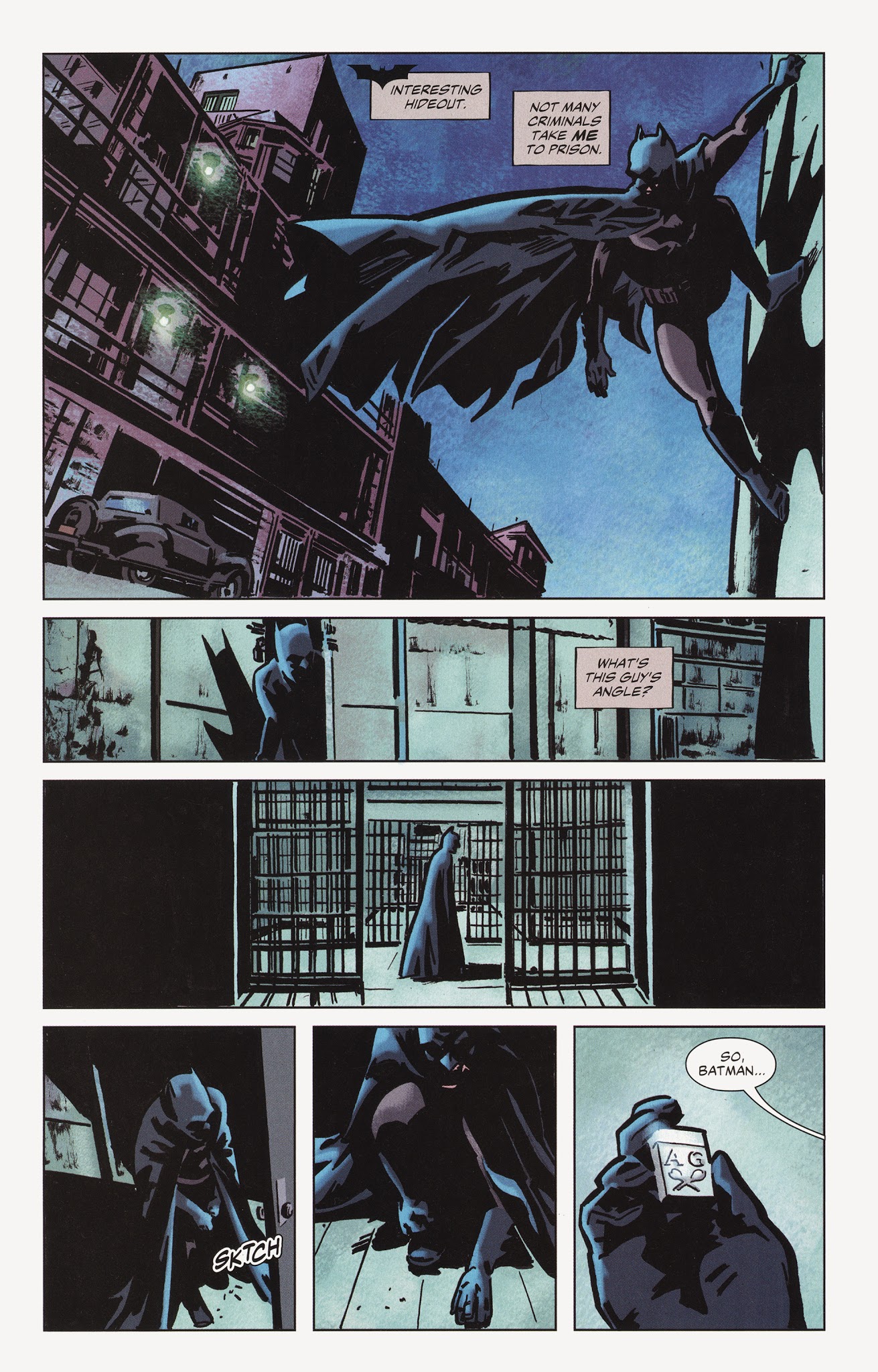 Read online Batman in Noir Alley comic -  Issue # Full - 7