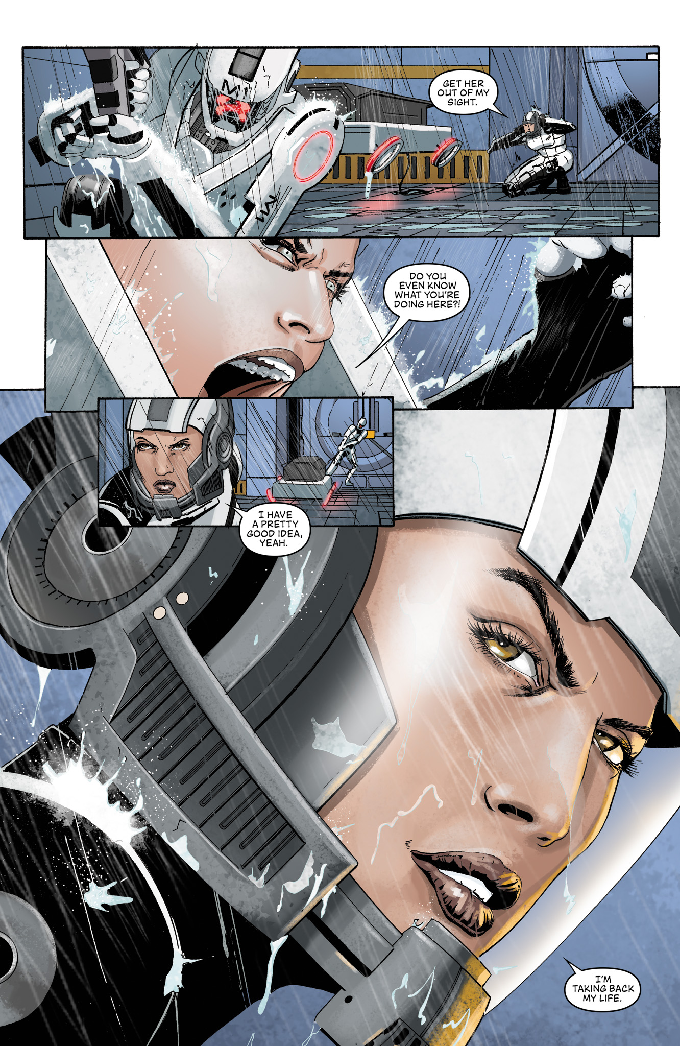 Read online Mass Effect: Foundation comic -  Issue #13 - 14