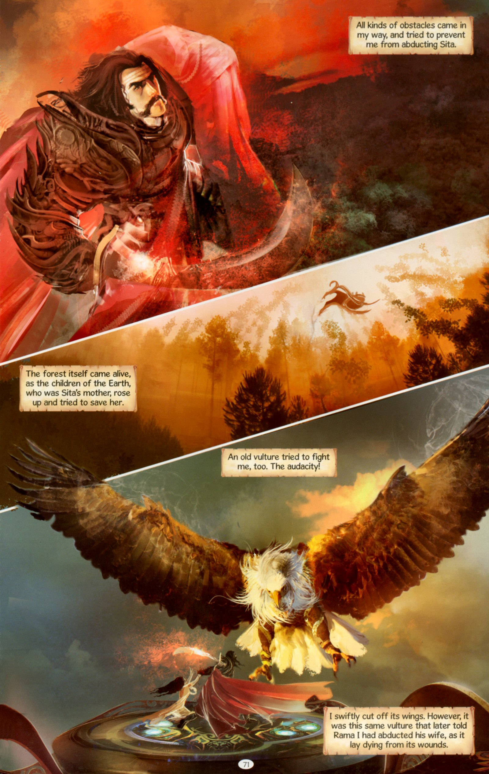 Read online Ravana: Roar of the Demon King comic -  Issue # Full - 74