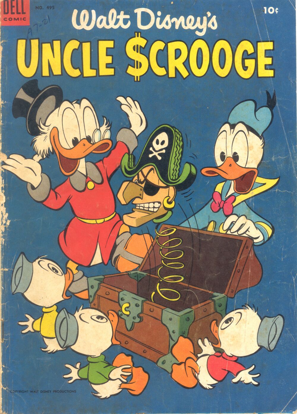 Read online Uncle Scrooge (1953) comic -  Issue #3 - 1