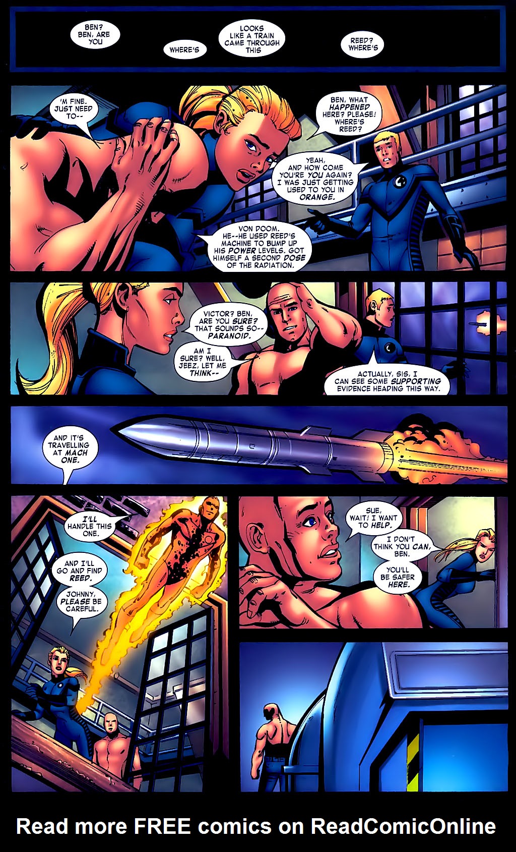 Read online Fantastic Four Movie adaptation comic -  Issue # Full - 45
