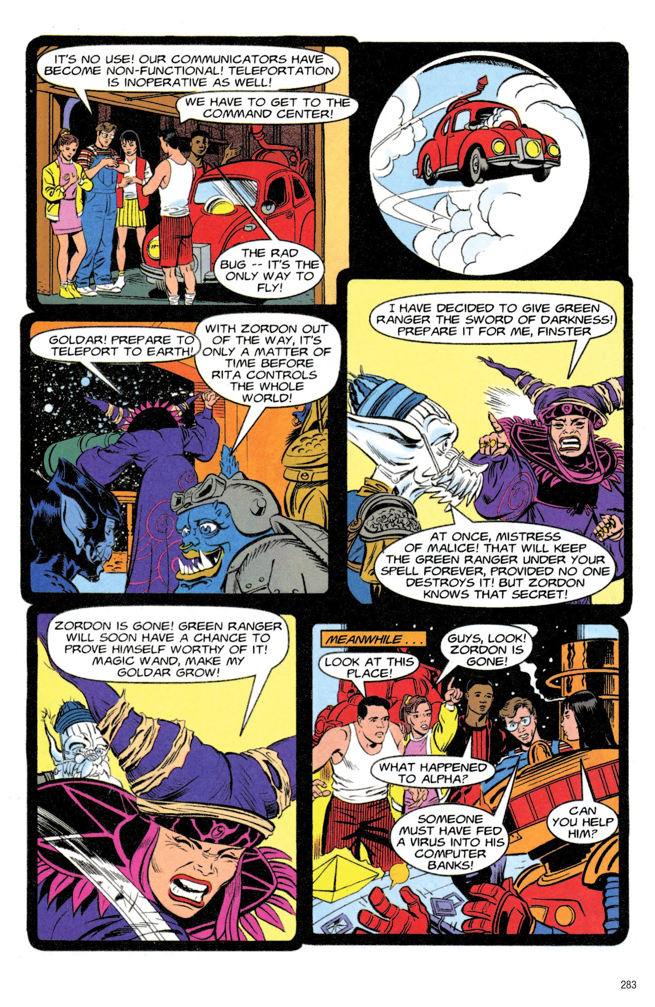 Read online Mighty Morphin Power Rangers Archive comic -  Issue # TPB 1 (Part 3) - 83