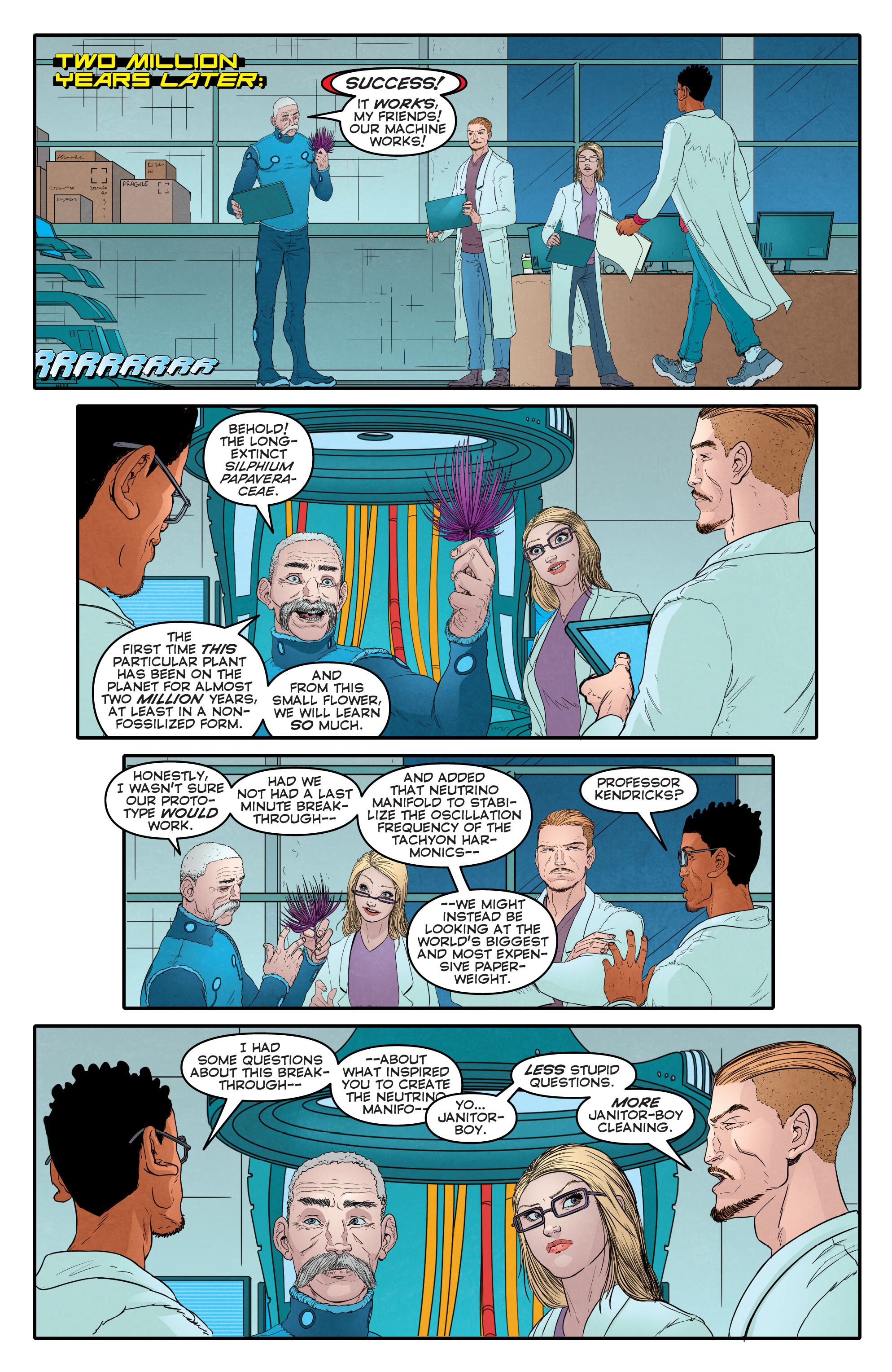 Read online The Man Who Effed Up Time comic -  Issue #1 - 9