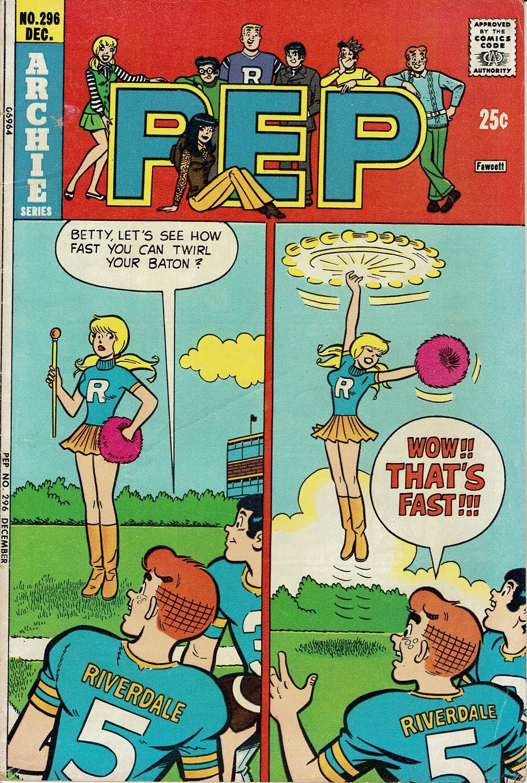 Read online Pep Comics comic -  Issue #296 - 1
