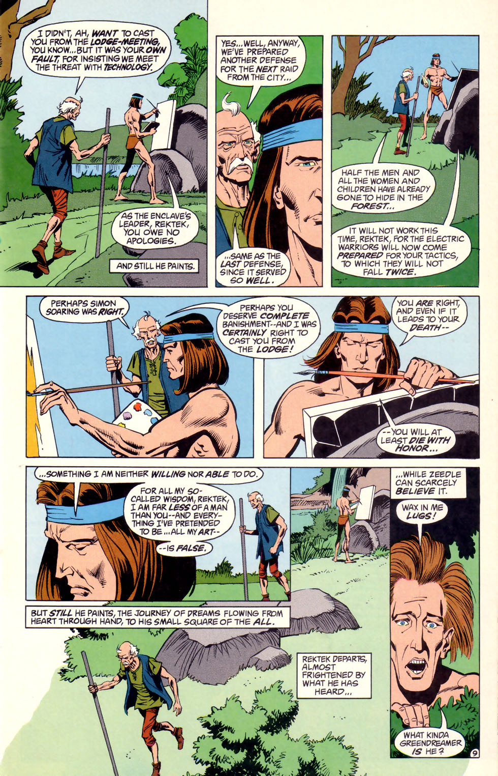 Read online Electric Warrior comic -  Issue #6 - 10