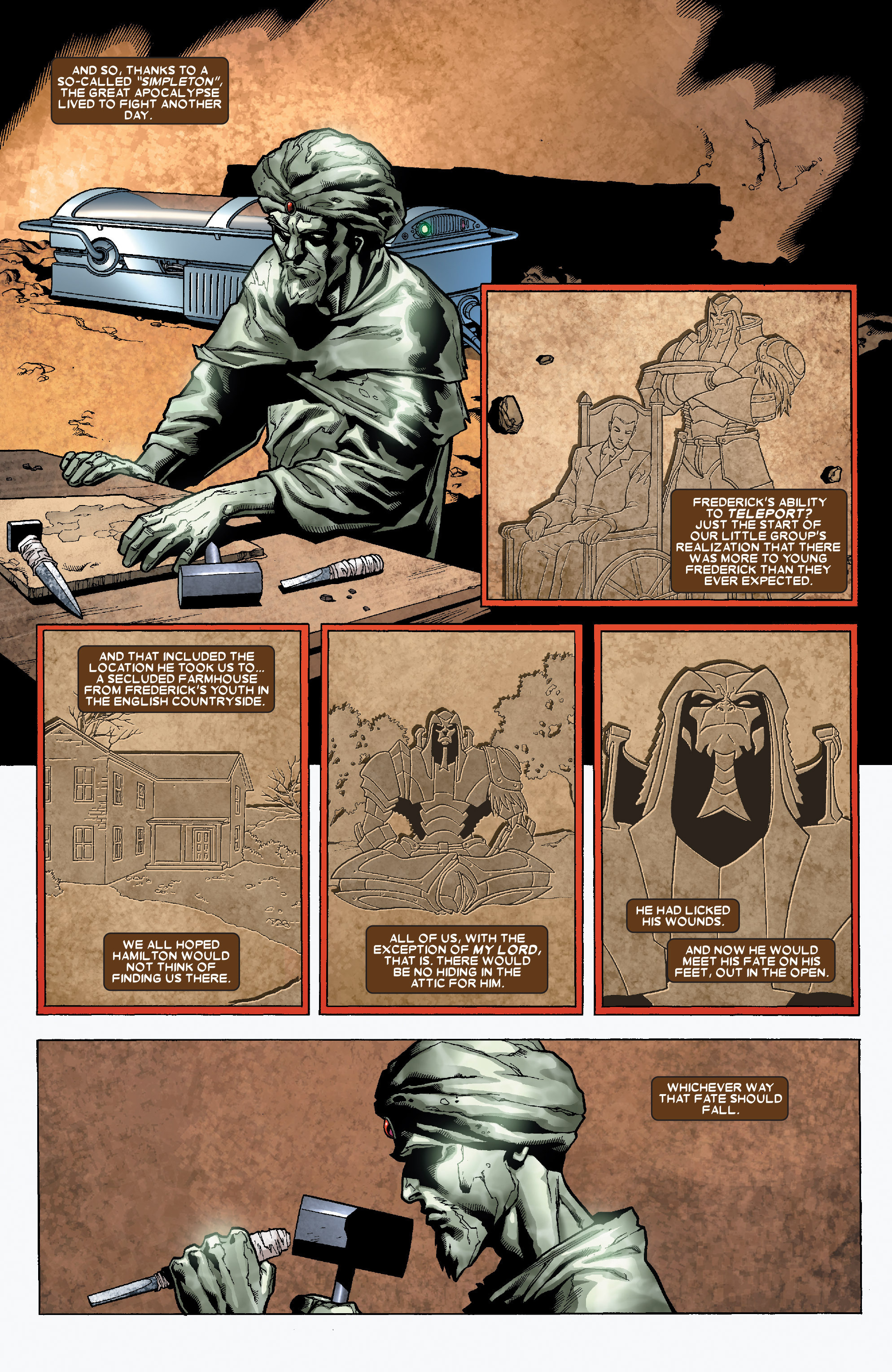 Read online X-Men: Apocalypse/Dracula comic -  Issue #3 - 14