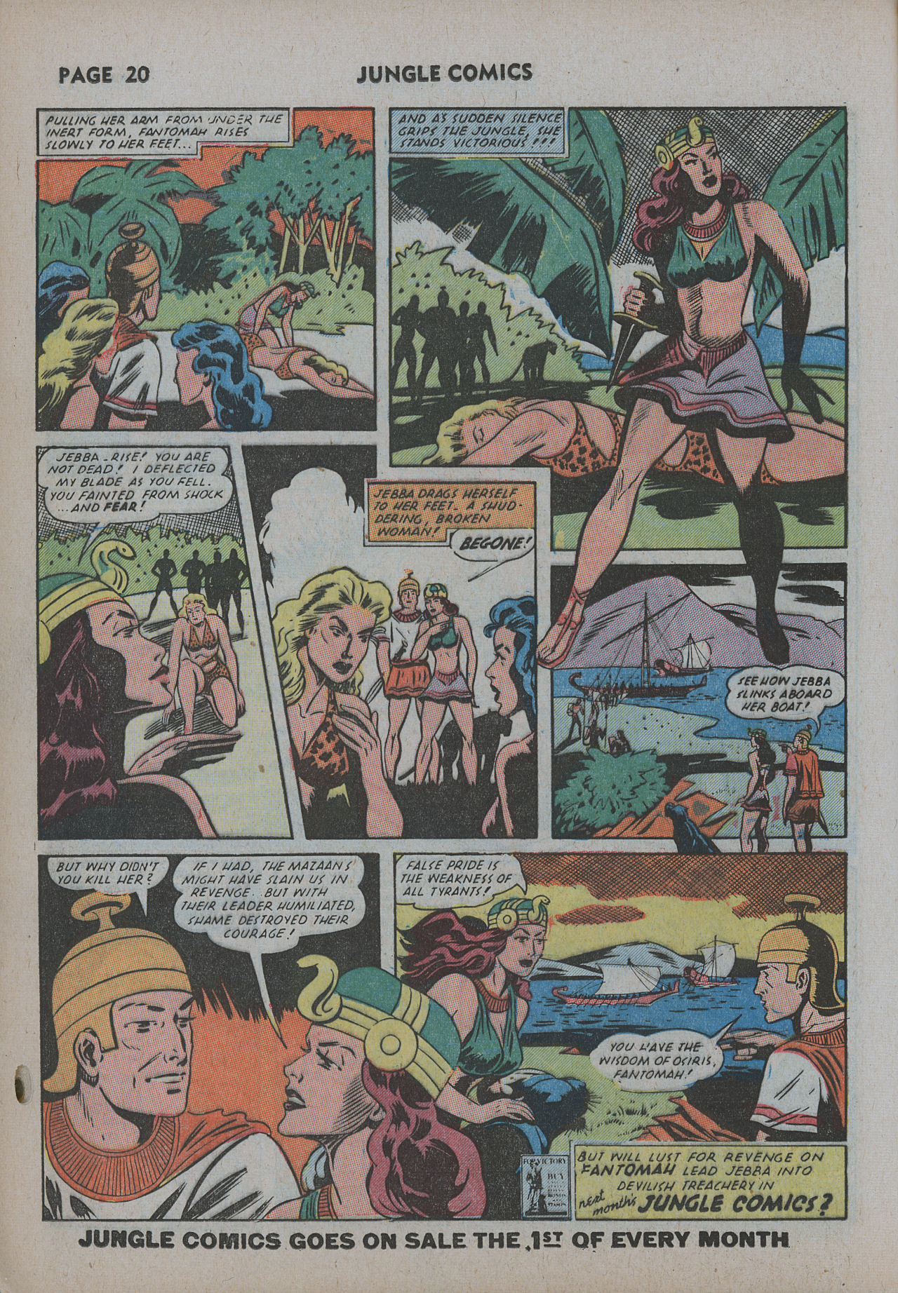 Read online Jungle Comics comic -  Issue #31 - 23