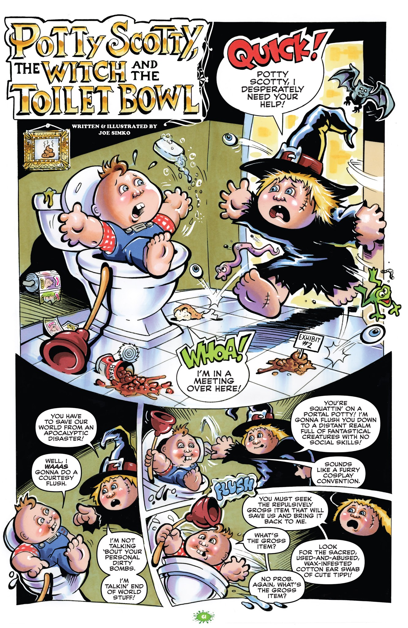 Read online Garbage Pail Kids comic -  Issue # TPB - 61