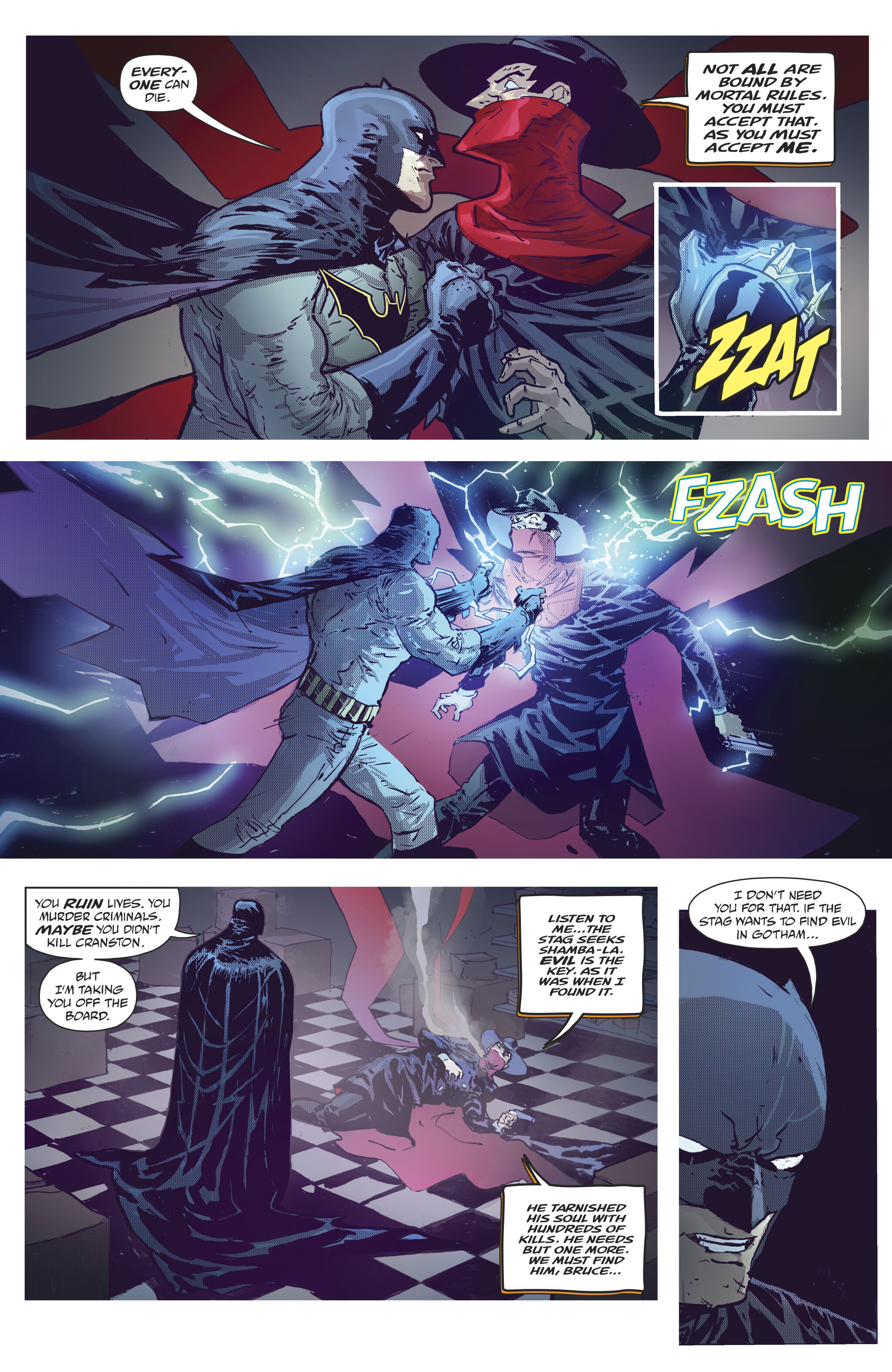 Read online Batman/Shadow comic -  Issue #2 - 24