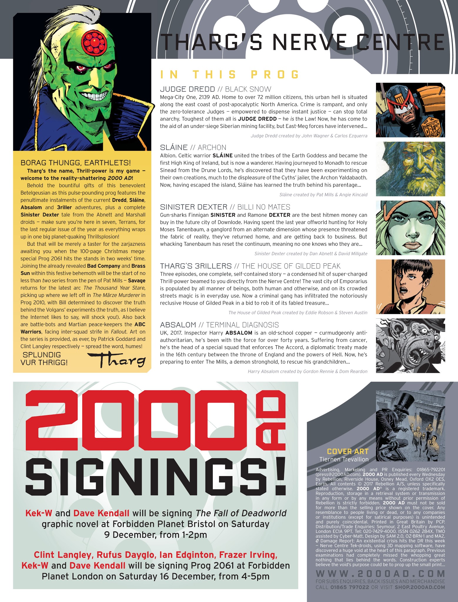 Read online 2000 AD comic -  Issue #2059 - 2