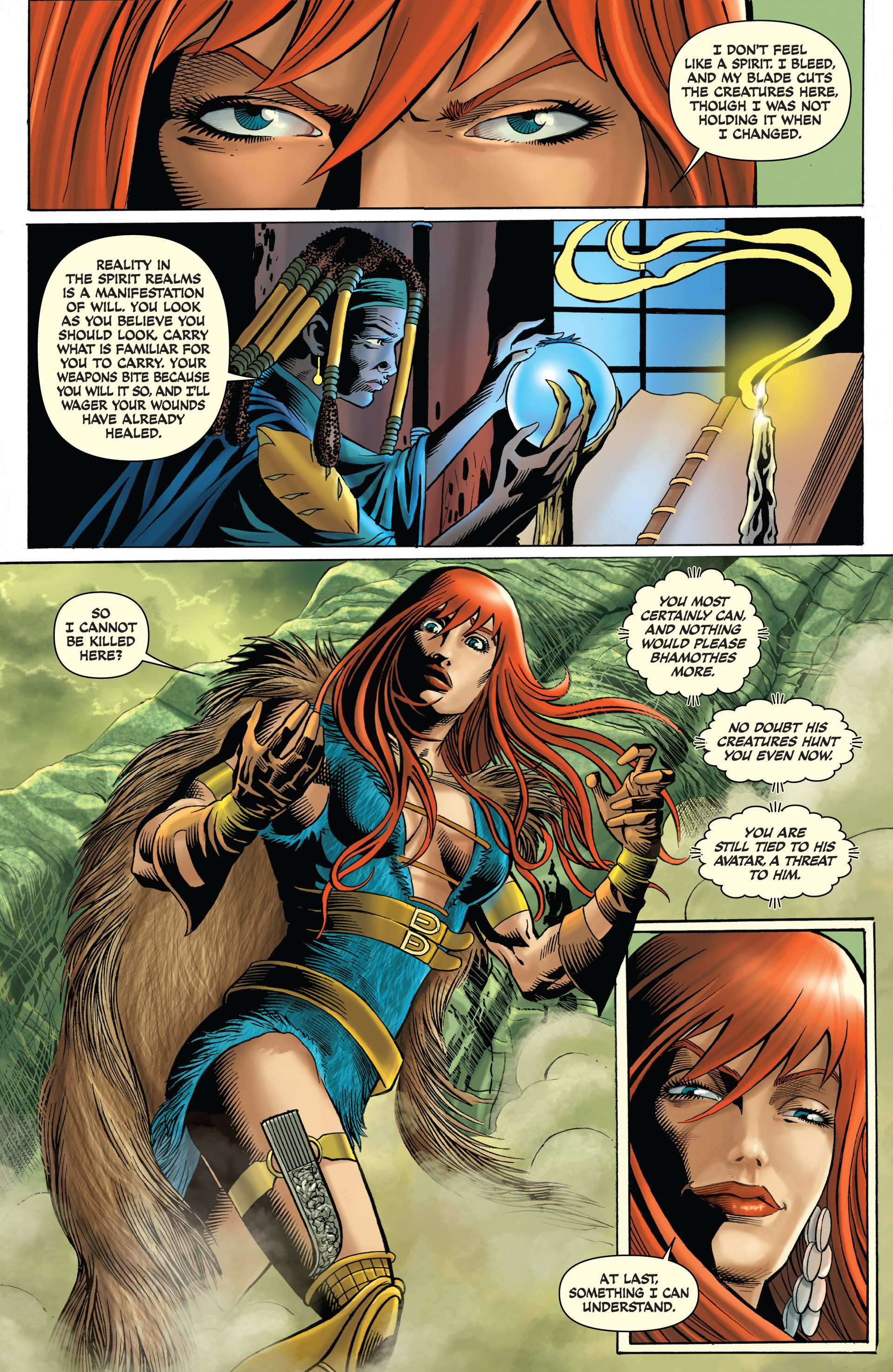 Read online Red Sonja: Unchained comic -  Issue #4 - 11