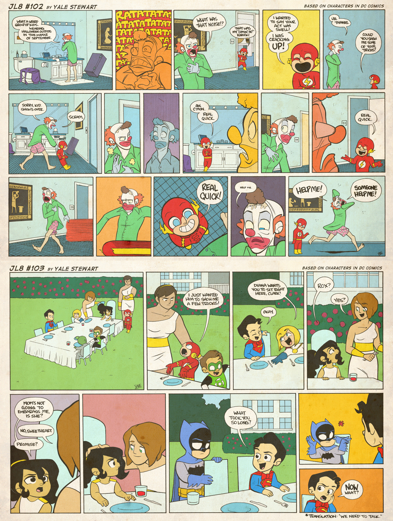 Read online JL8 – The Complete Collection comic -  Issue # TPB (Part 1) - 48
