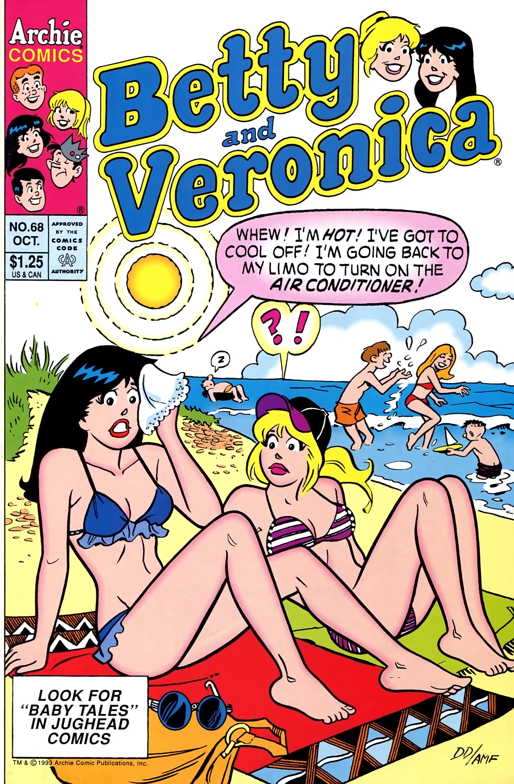 Read online Betty and Veronica (1987) comic -  Issue #68 - 1