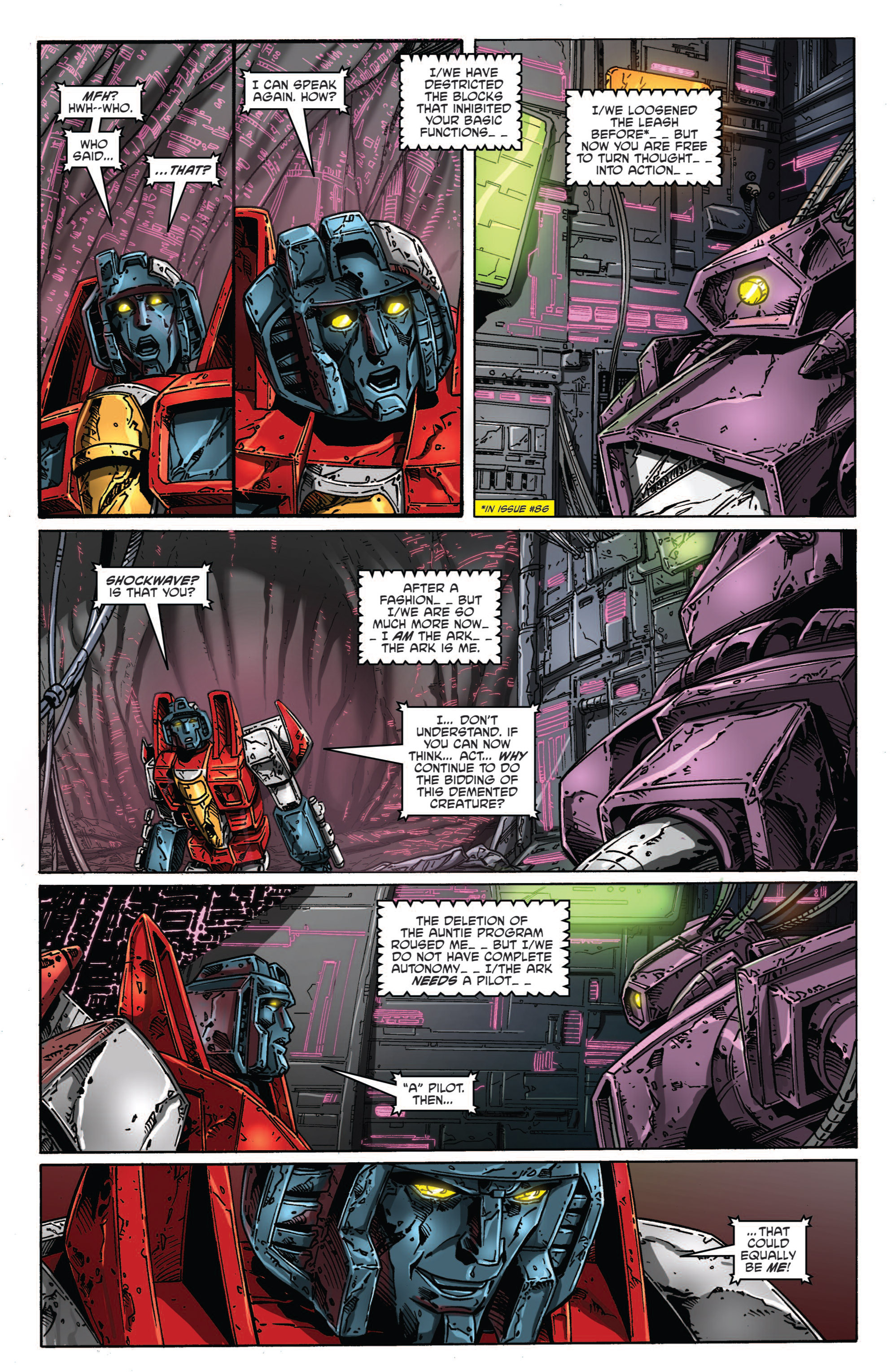 Read online The Transformers: Regeneration One comic -  Issue #90 - 13