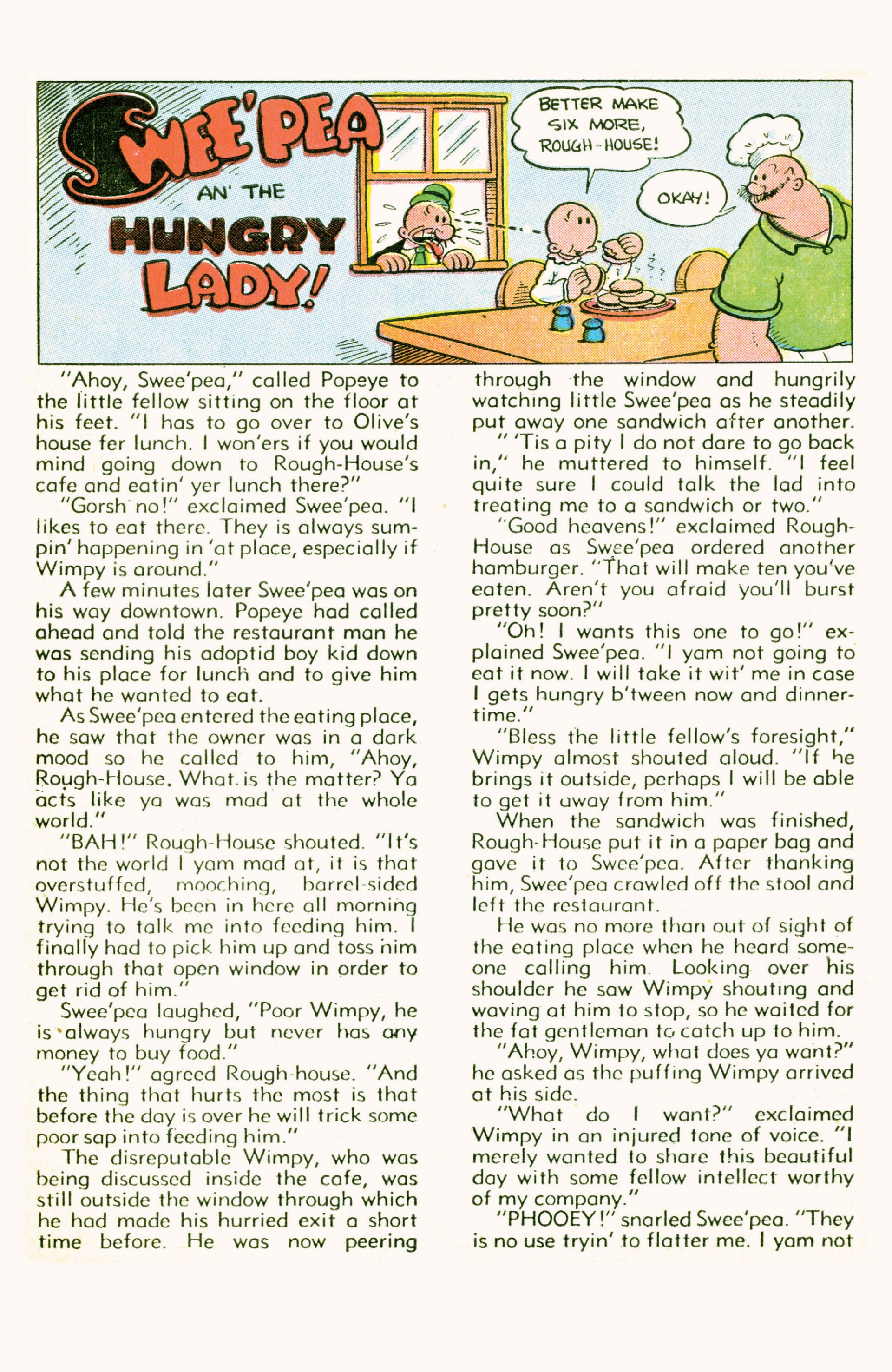 Read online Classic Popeye comic -  Issue #7 - 27