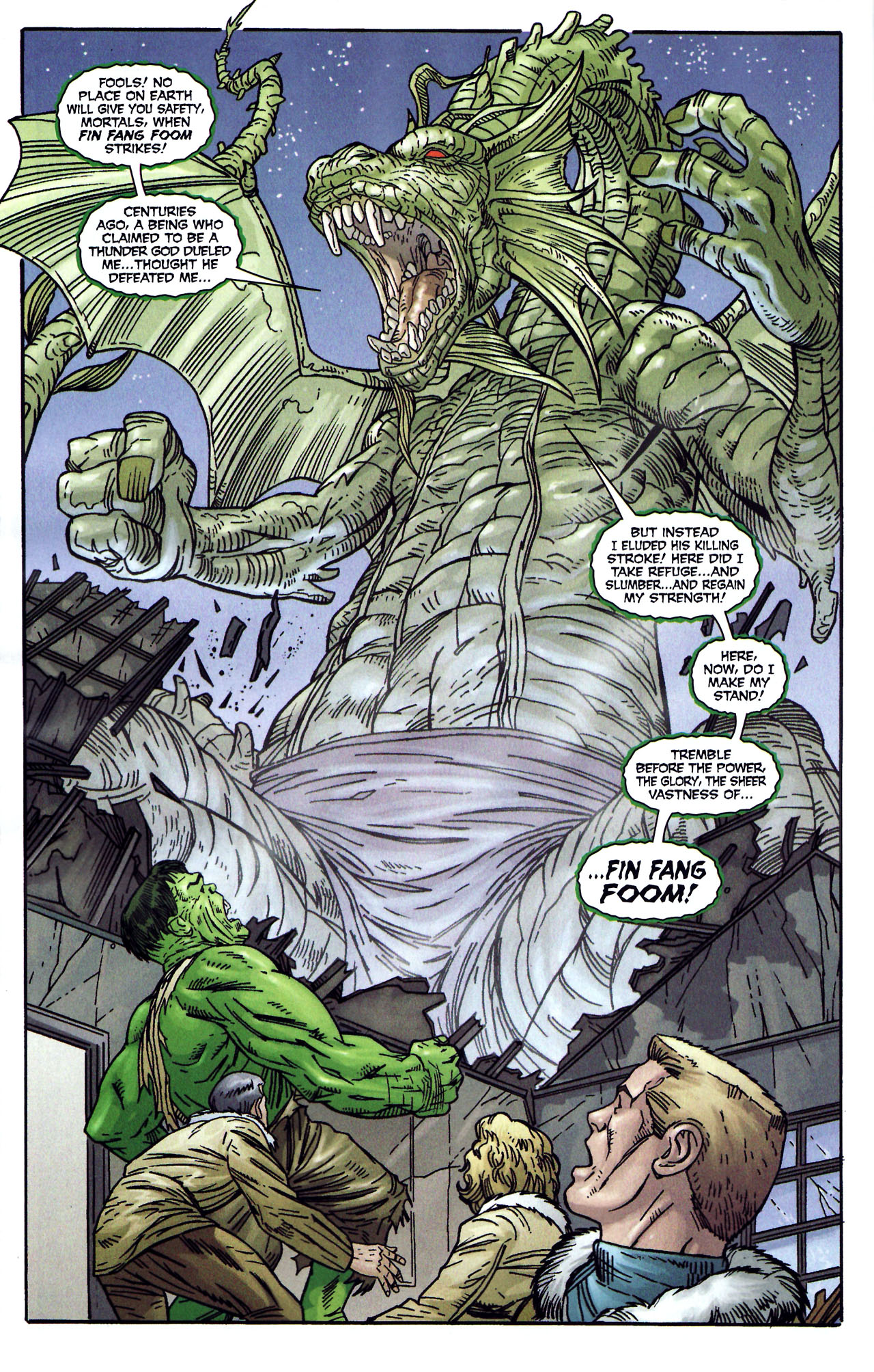 Read online Hulk vs. Fin Fang Foom comic -  Issue # Full - 19