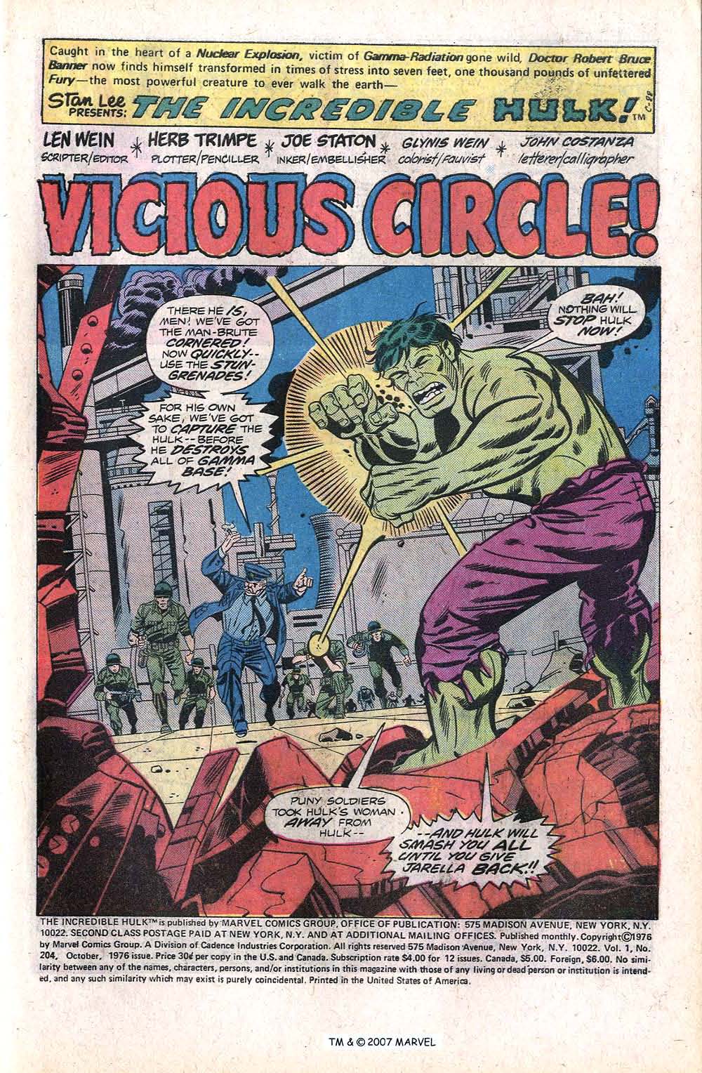 Read online The Incredible Hulk (1968) comic -  Issue #204 - 3