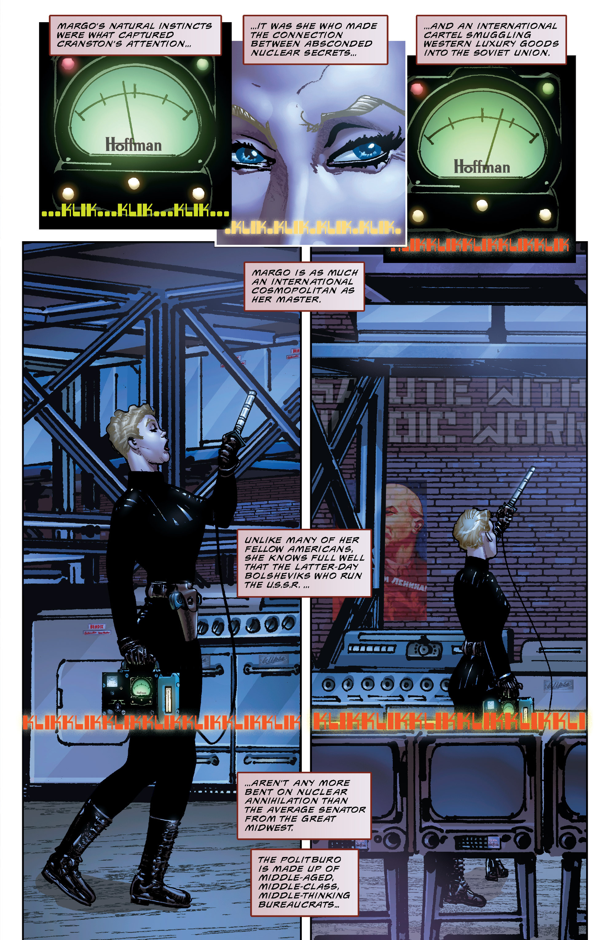 Read online The Shadow: Midnight in Moscow comic -  Issue #5 - 10