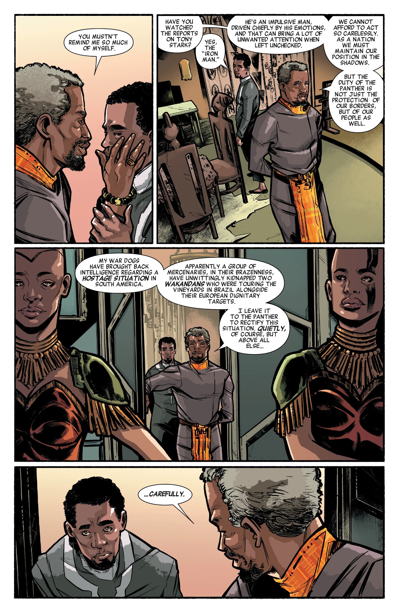 Read online Marvel's Black Panther Prelude comic -  Issue #1 - 9