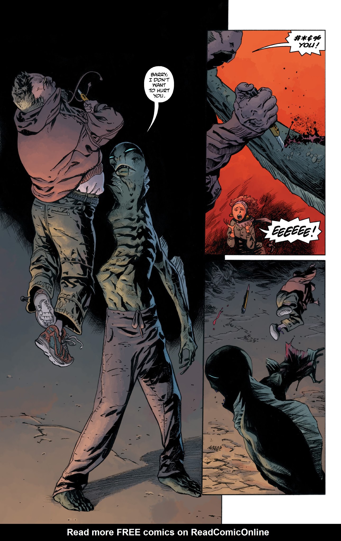 Read online Abe Sapien: Dark and Terrible and The New Race of Man comic -  Issue # TPB - 95
