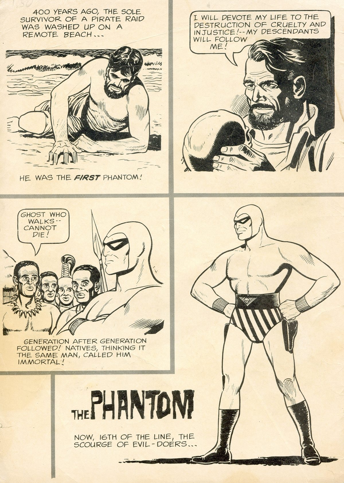 Read online The Phantom (1962) comic -  Issue #1 - 2