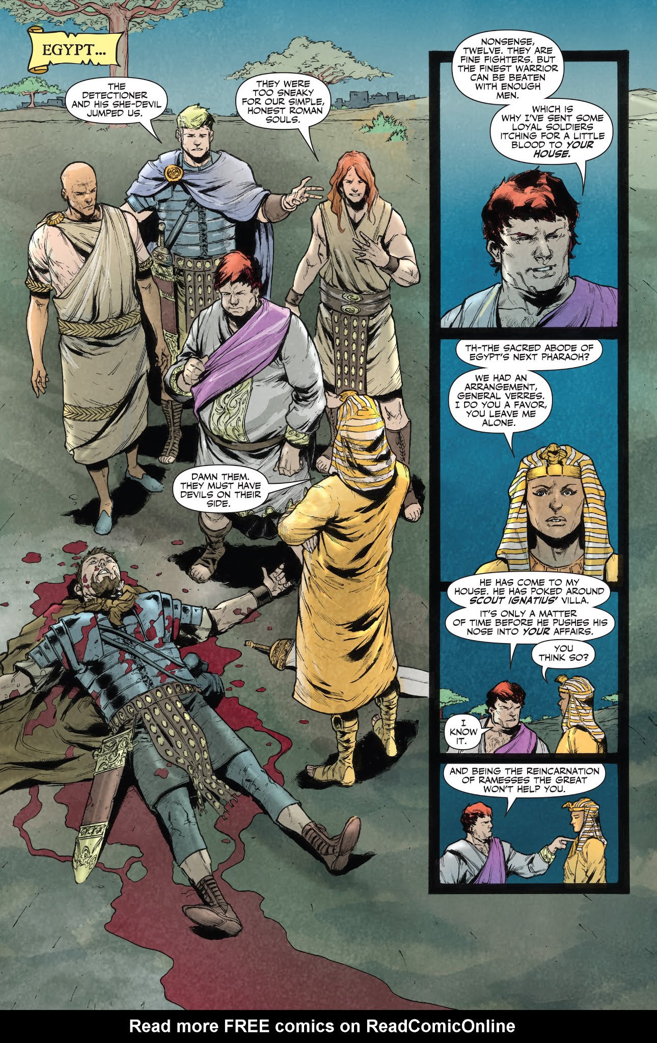 Read online Britannia: Lost Eagles of Rome comic -  Issue #4 - 11