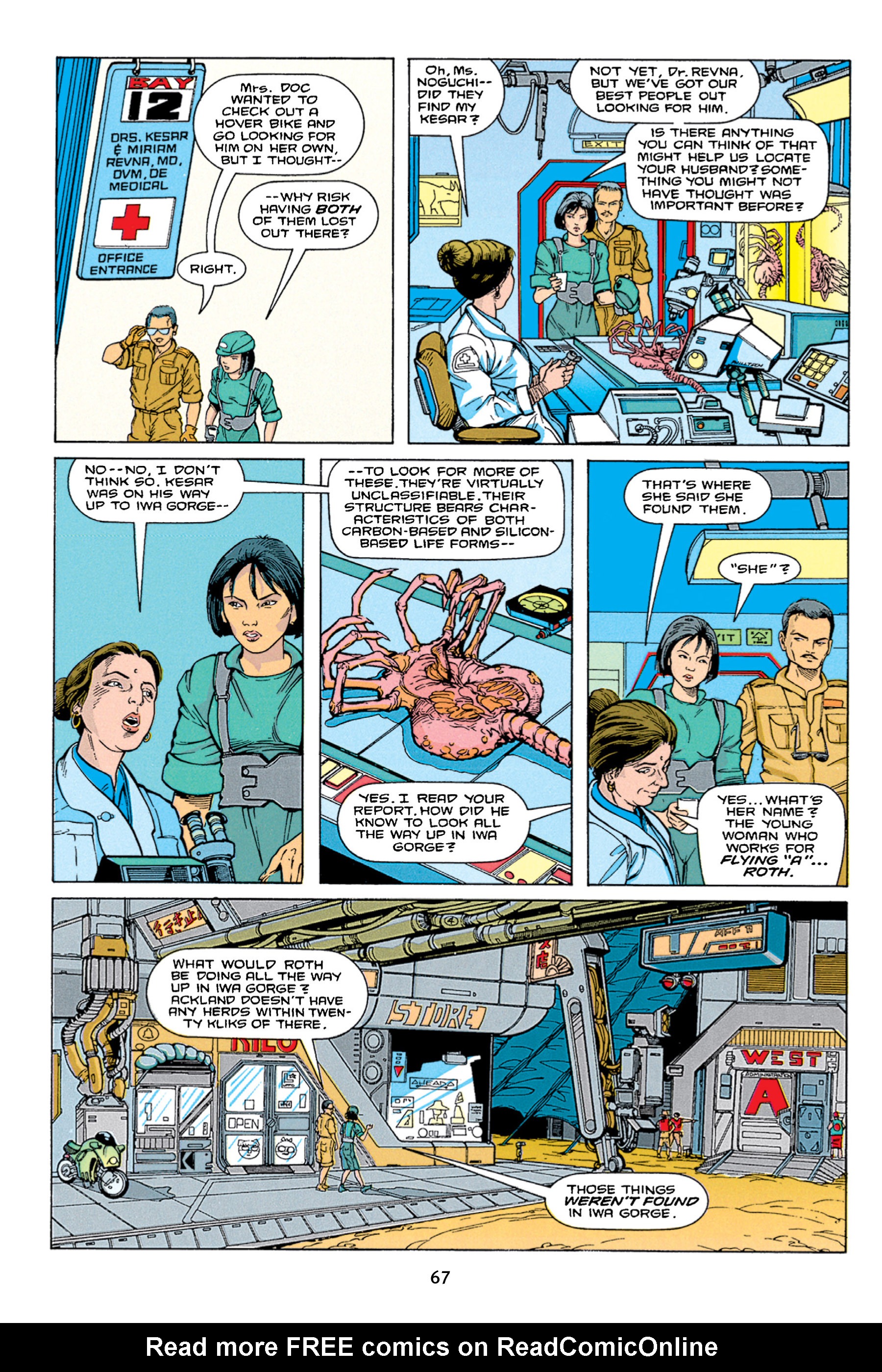 Read online Aliens vs. Predator Omnibus comic -  Issue # _TPB 1 Part 1 - 67