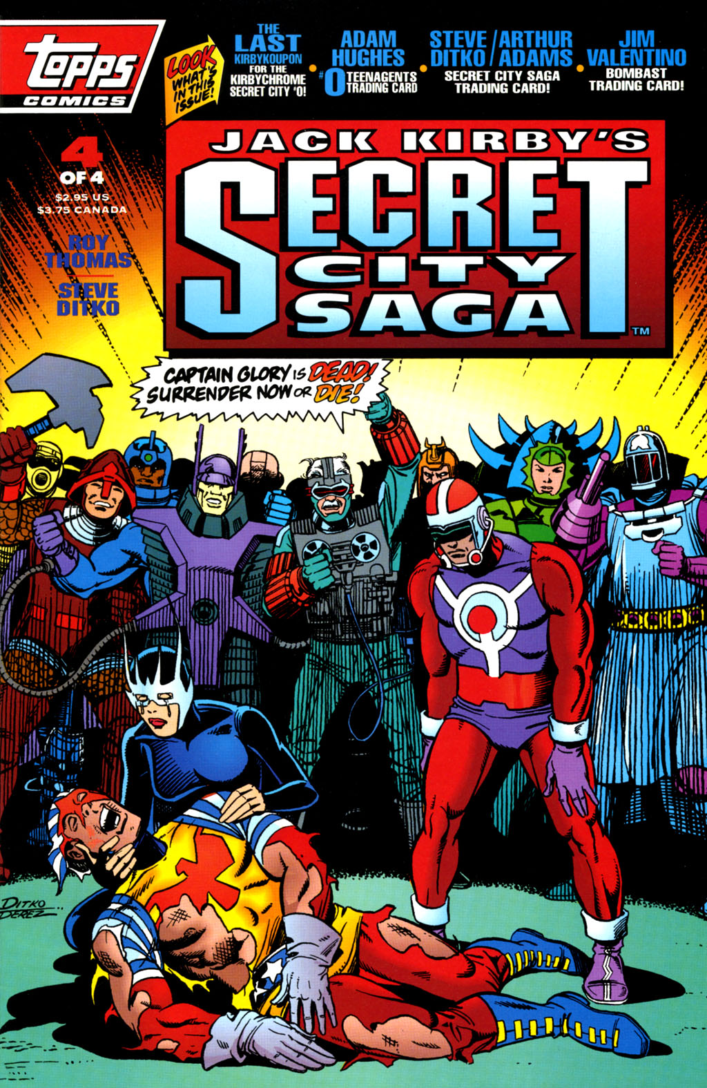 Read online Jack Kirby's Secret City Saga comic -  Issue #4 - 1
