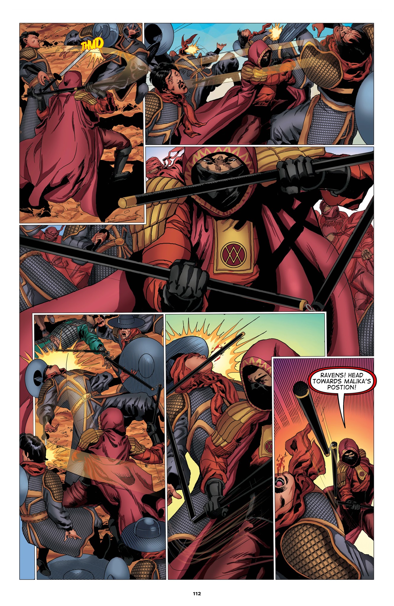 Read online Malika: Warrior Queen comic -  Issue # TPB 1 (Part 2) - 14