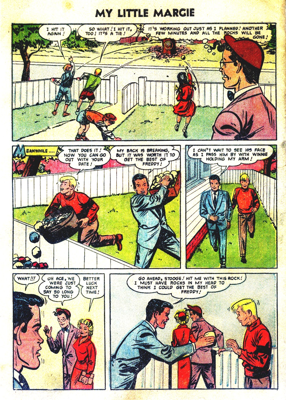 Read online My Little Margie (1954) comic -  Issue #8 - 34