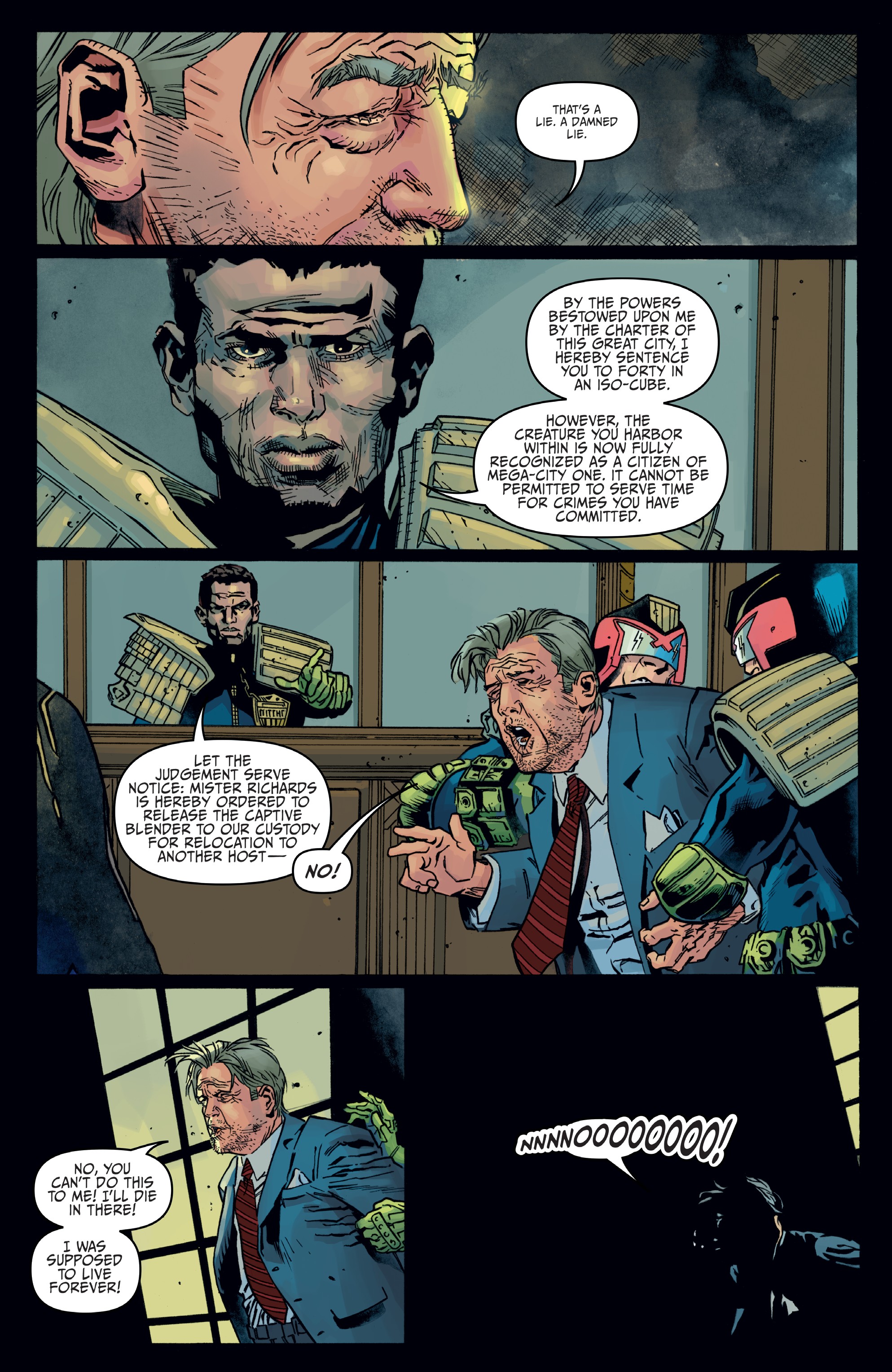 Read online Judge Dredd: Toxic comic -  Issue #4 - 19