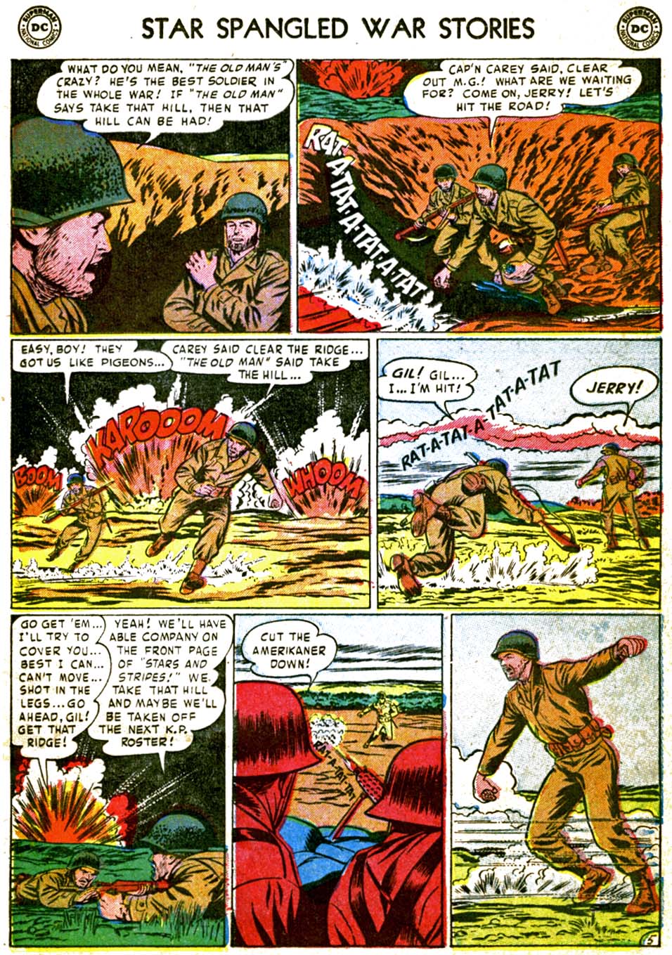 Read online Star Spangled War Stories (1952) comic -  Issue #5 - 15