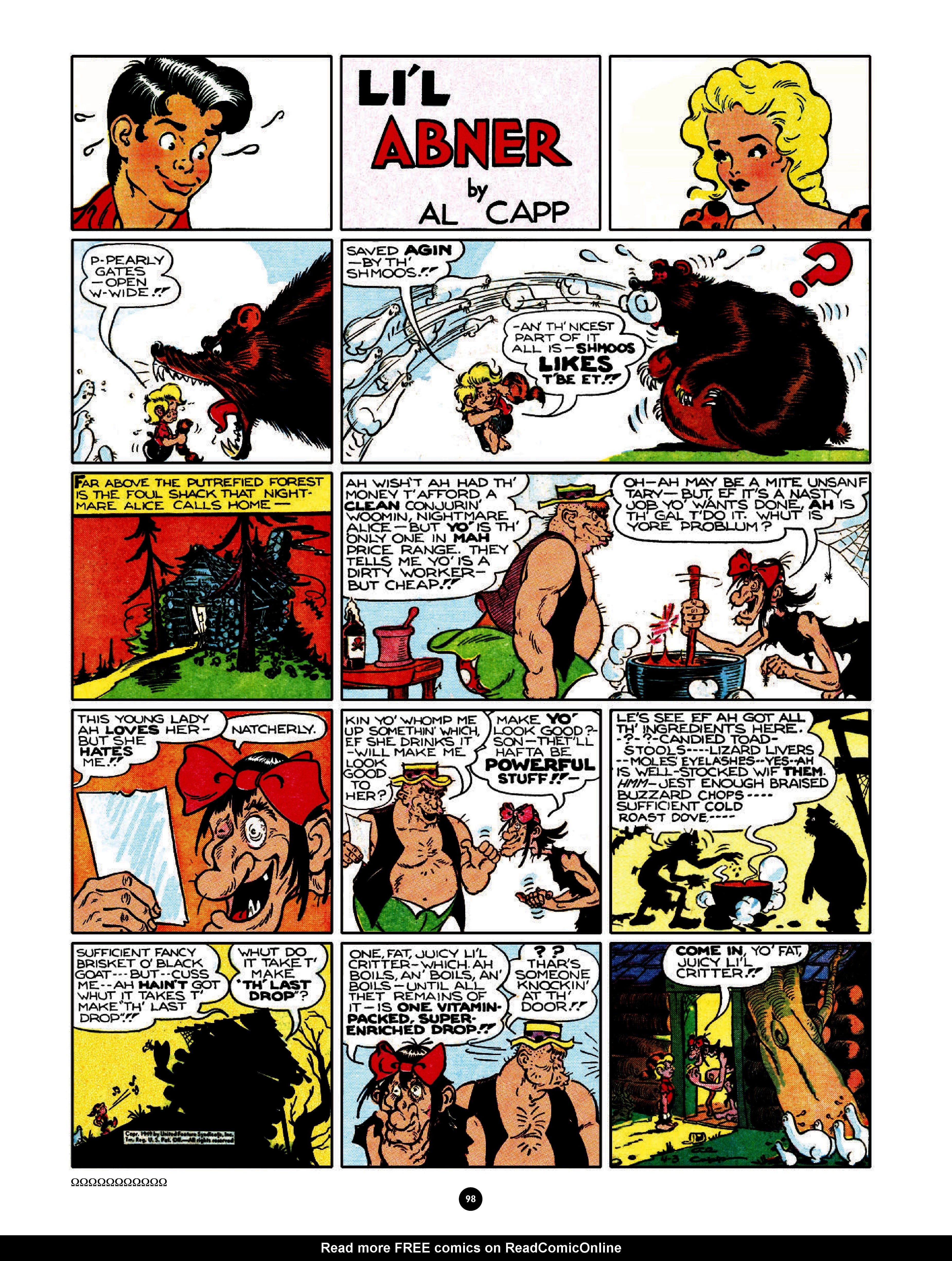 Read online Al Capp's Li'l Abner Complete Daily & Color Sunday Comics comic -  Issue # TPB 8 (Part 2) - 2