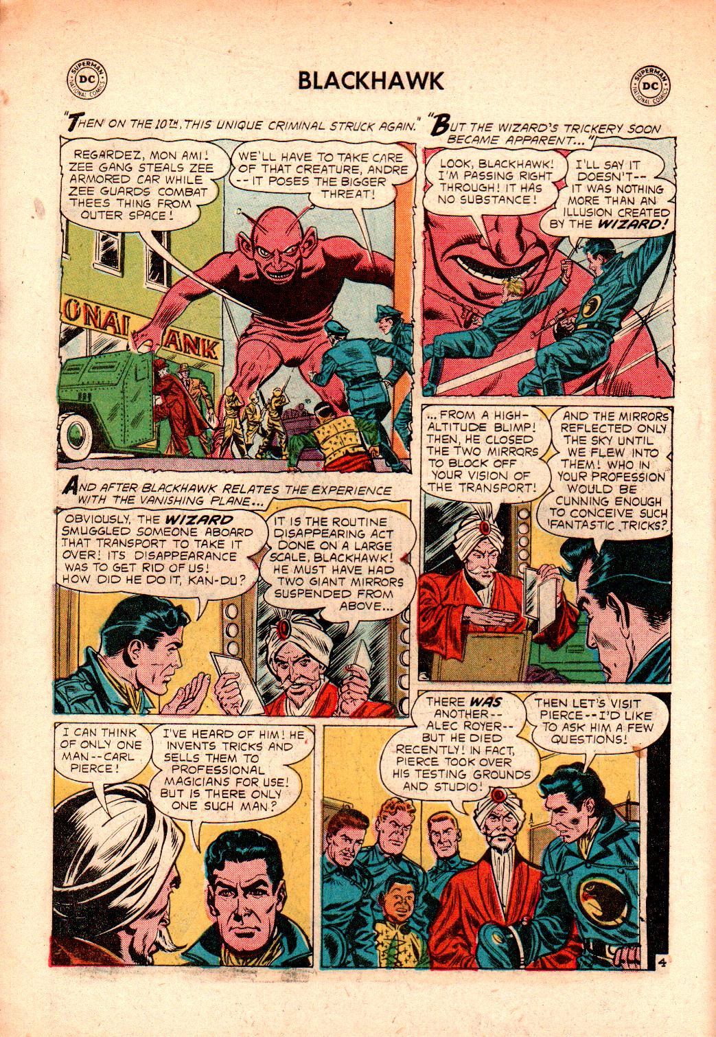 Read online Blackhawk (1957) comic -  Issue #120 - 6