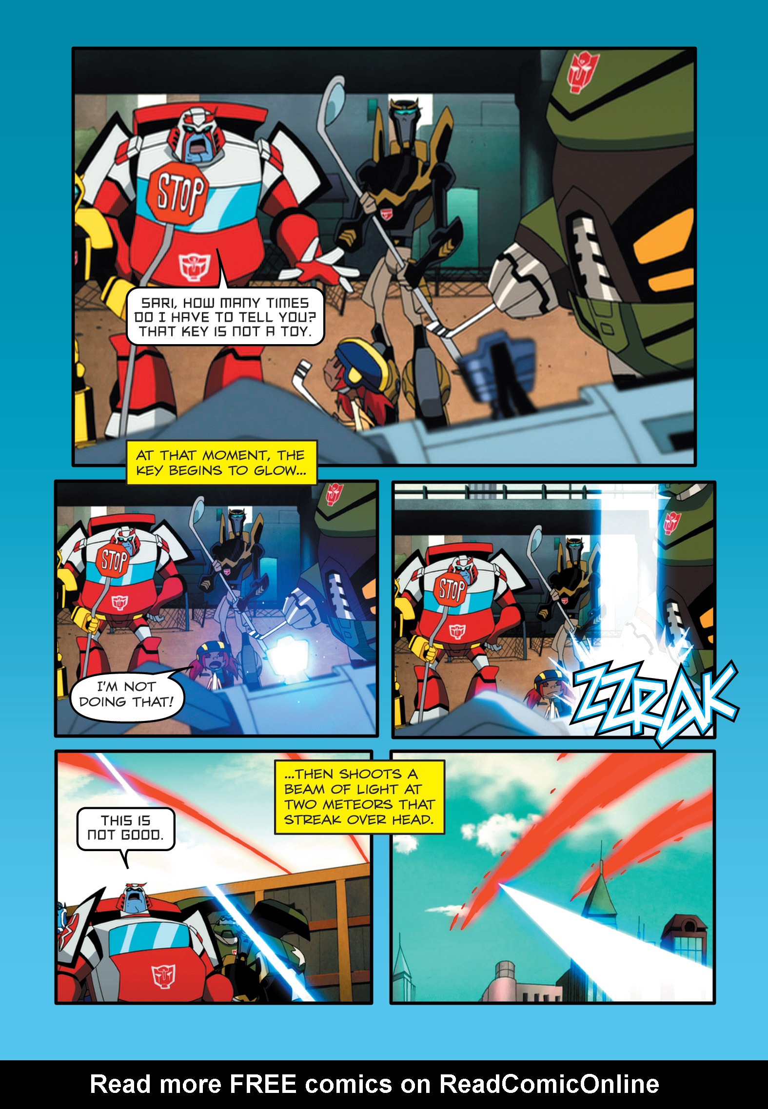 Read online Transformers Animated comic -  Issue #5 - 74