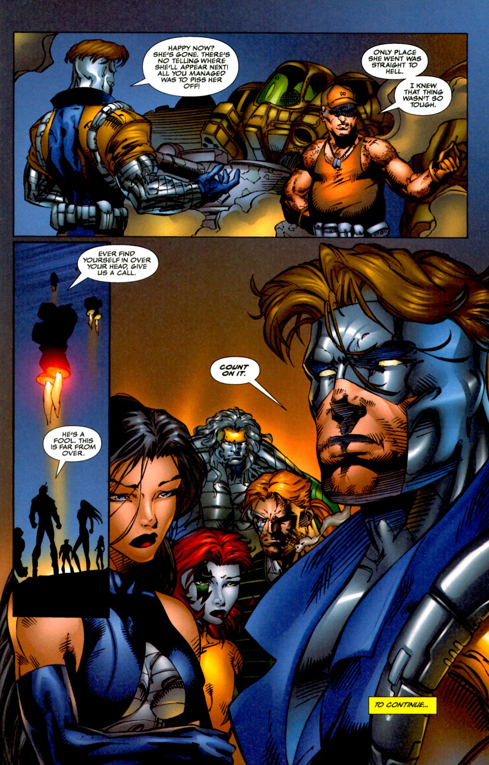 Read online Cyberforce (1993) comic -  Issue #22 - 23