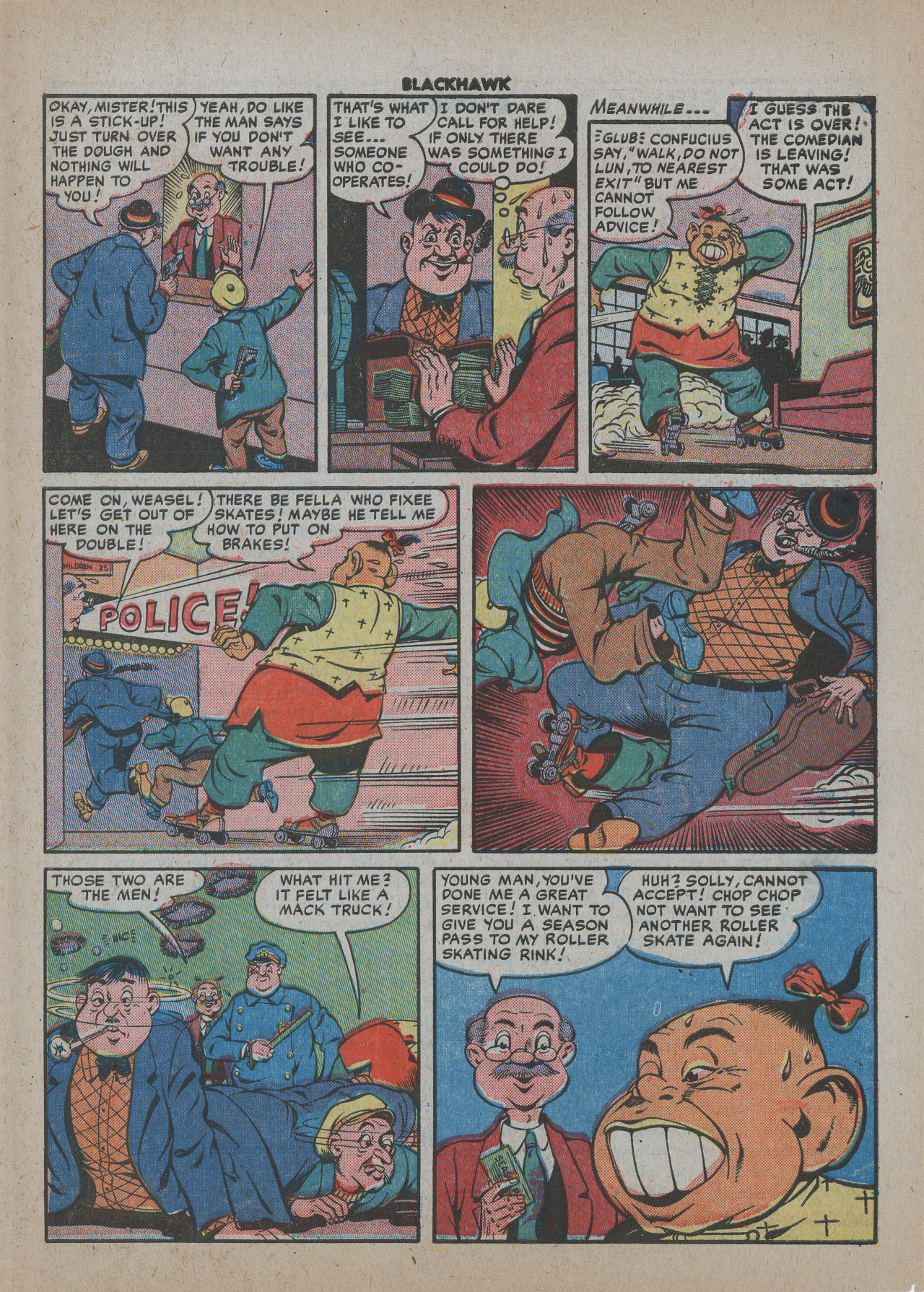 Read online Blackhawk (1957) comic -  Issue #40 - 40