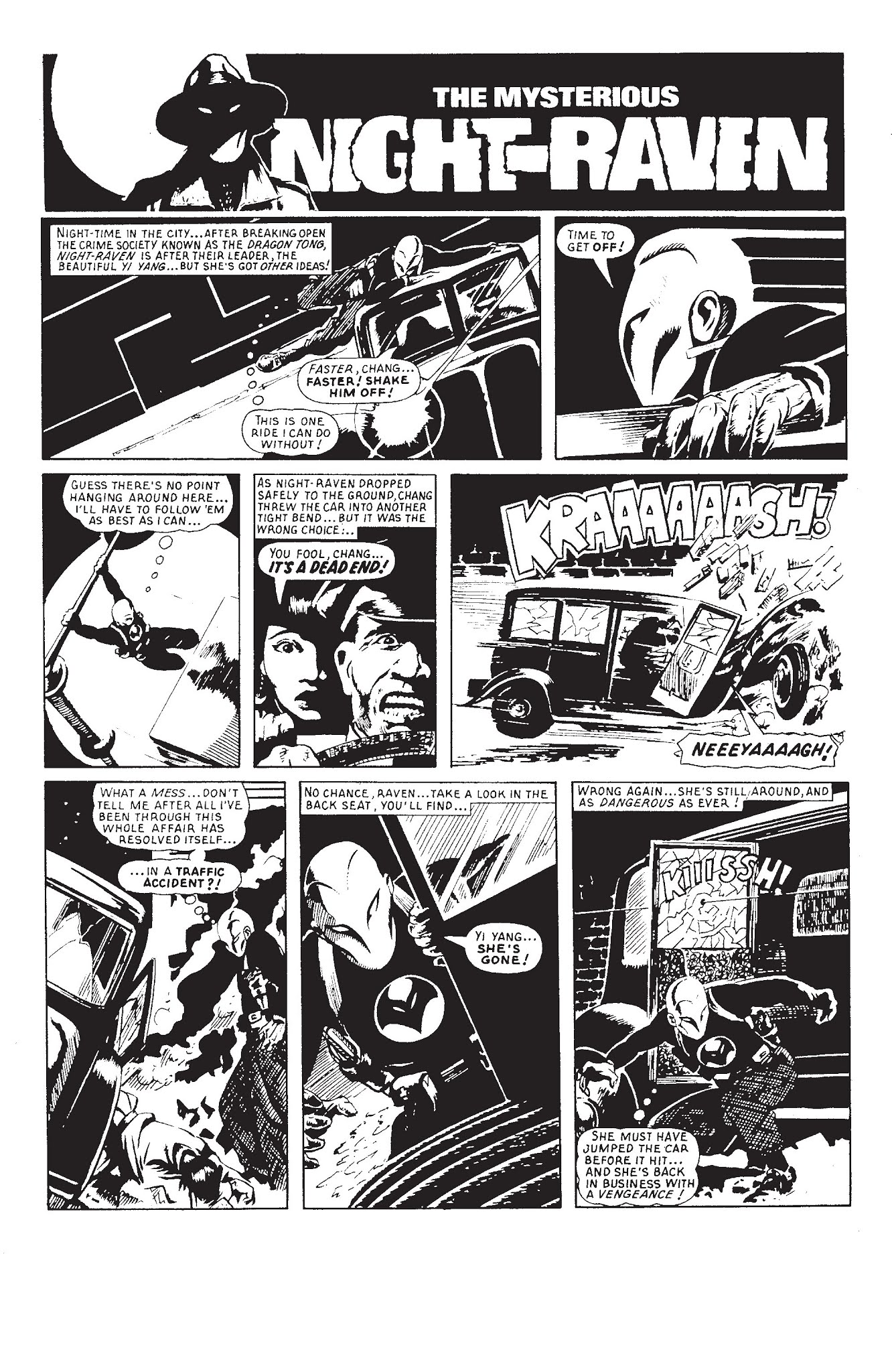 Read online Night Raven: From the Marvel UK Vaults comic -  Issue # TPB (Part 1) - 61