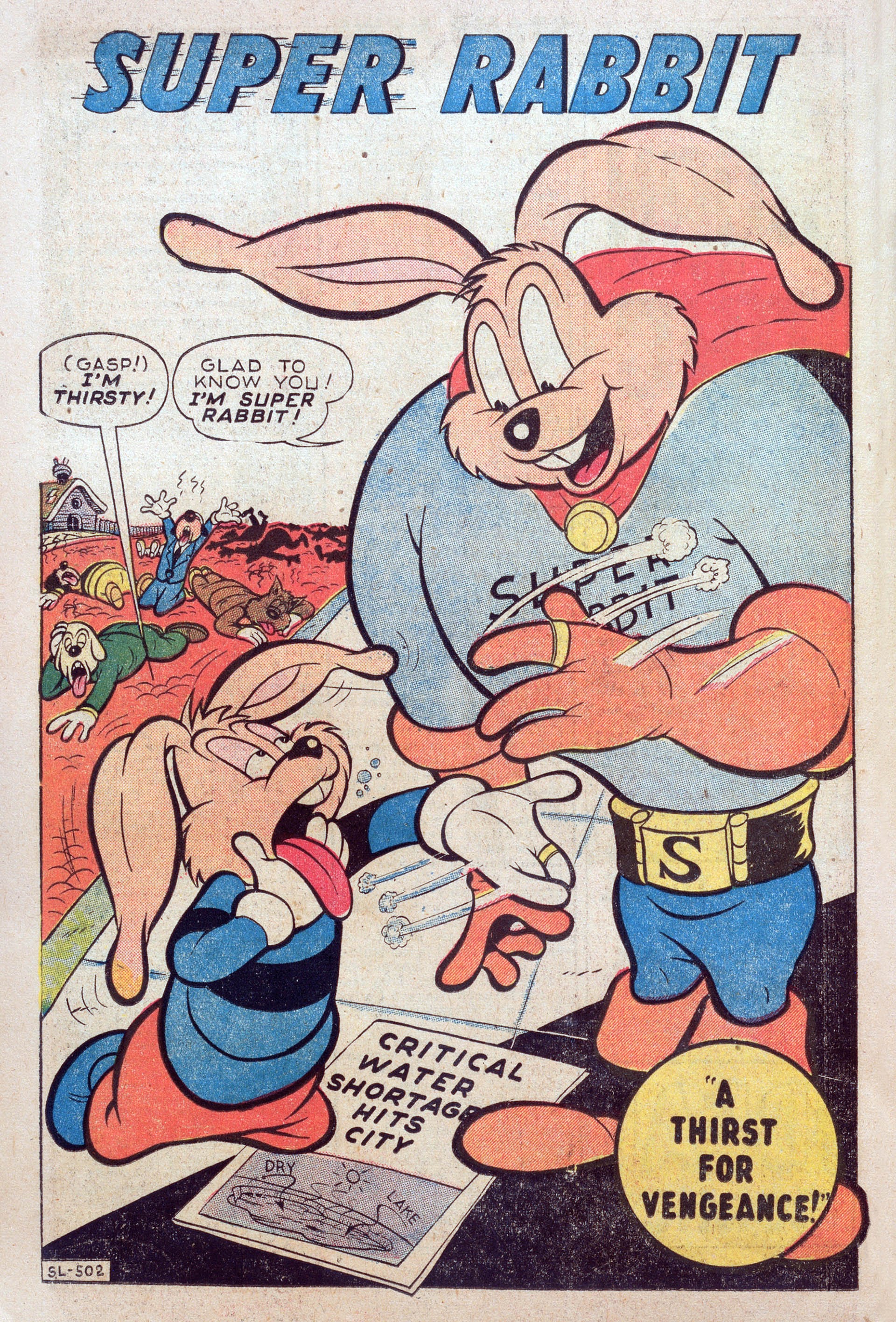 Read online Super Rabbit comic -  Issue #14 - 22