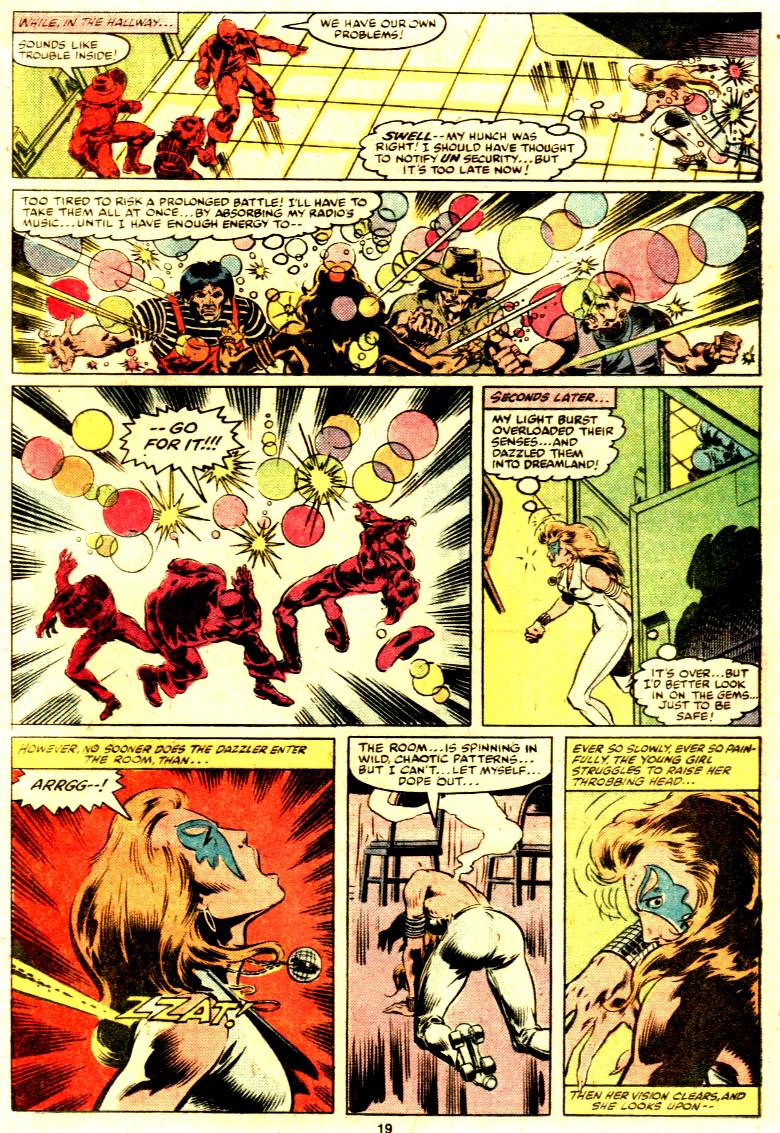 Read online Dazzler (1981) comic -  Issue #3 - 16