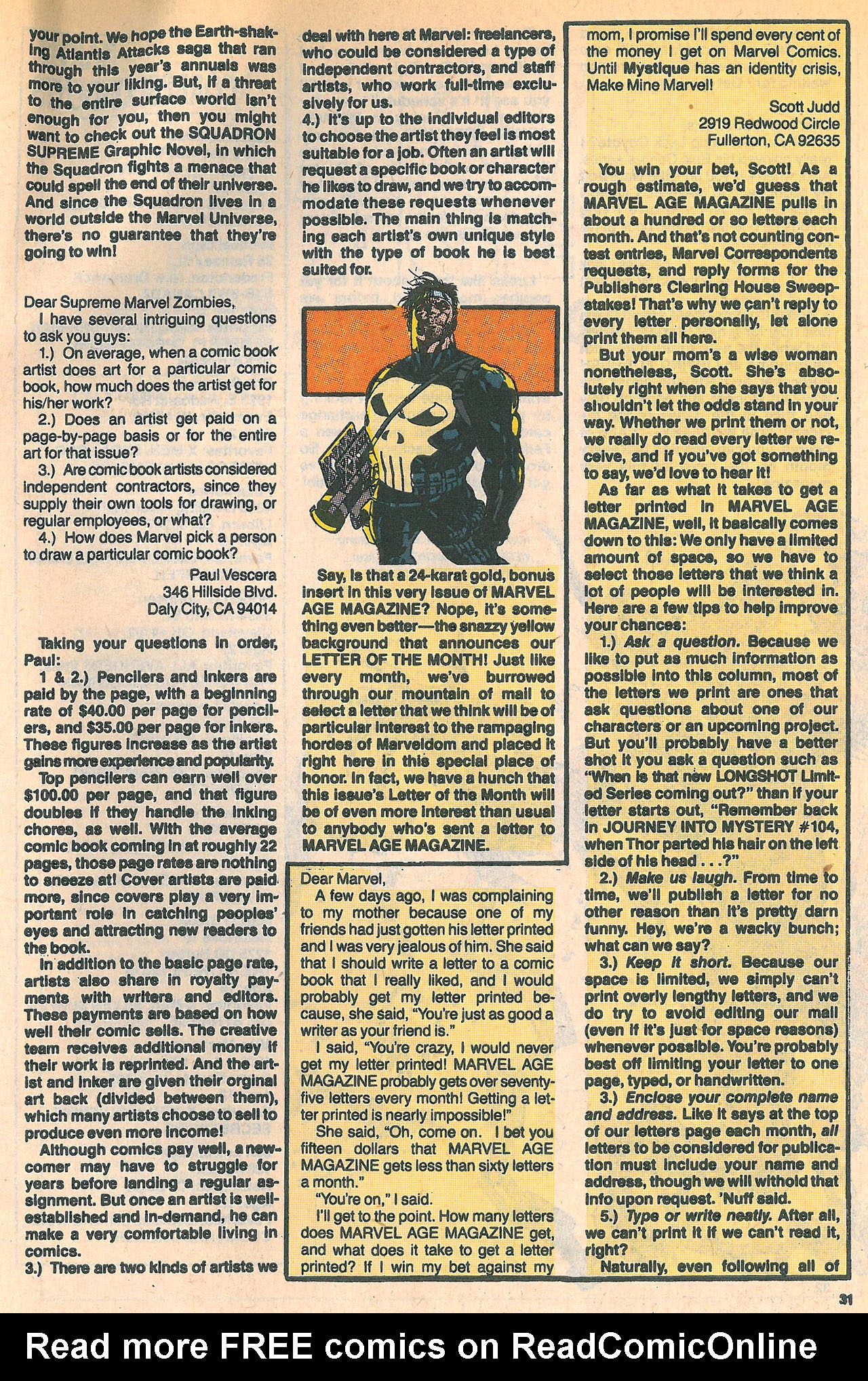 Read online Marvel Age comic -  Issue #85 - 32