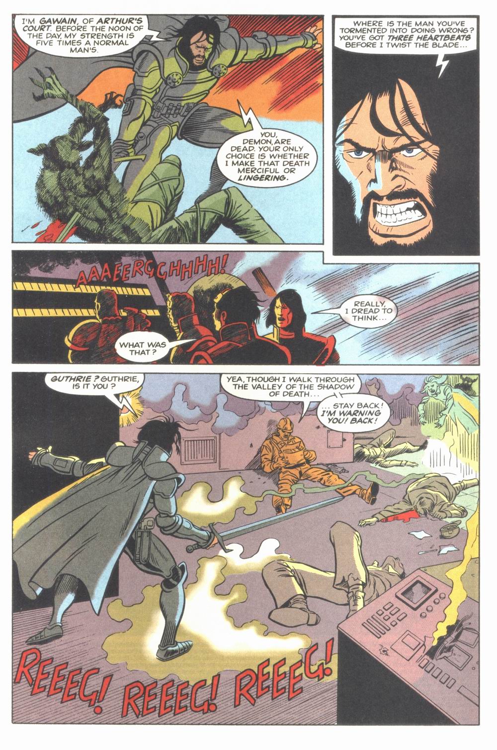 Read online Knights of Pendragon comic -  Issue #4 - 21