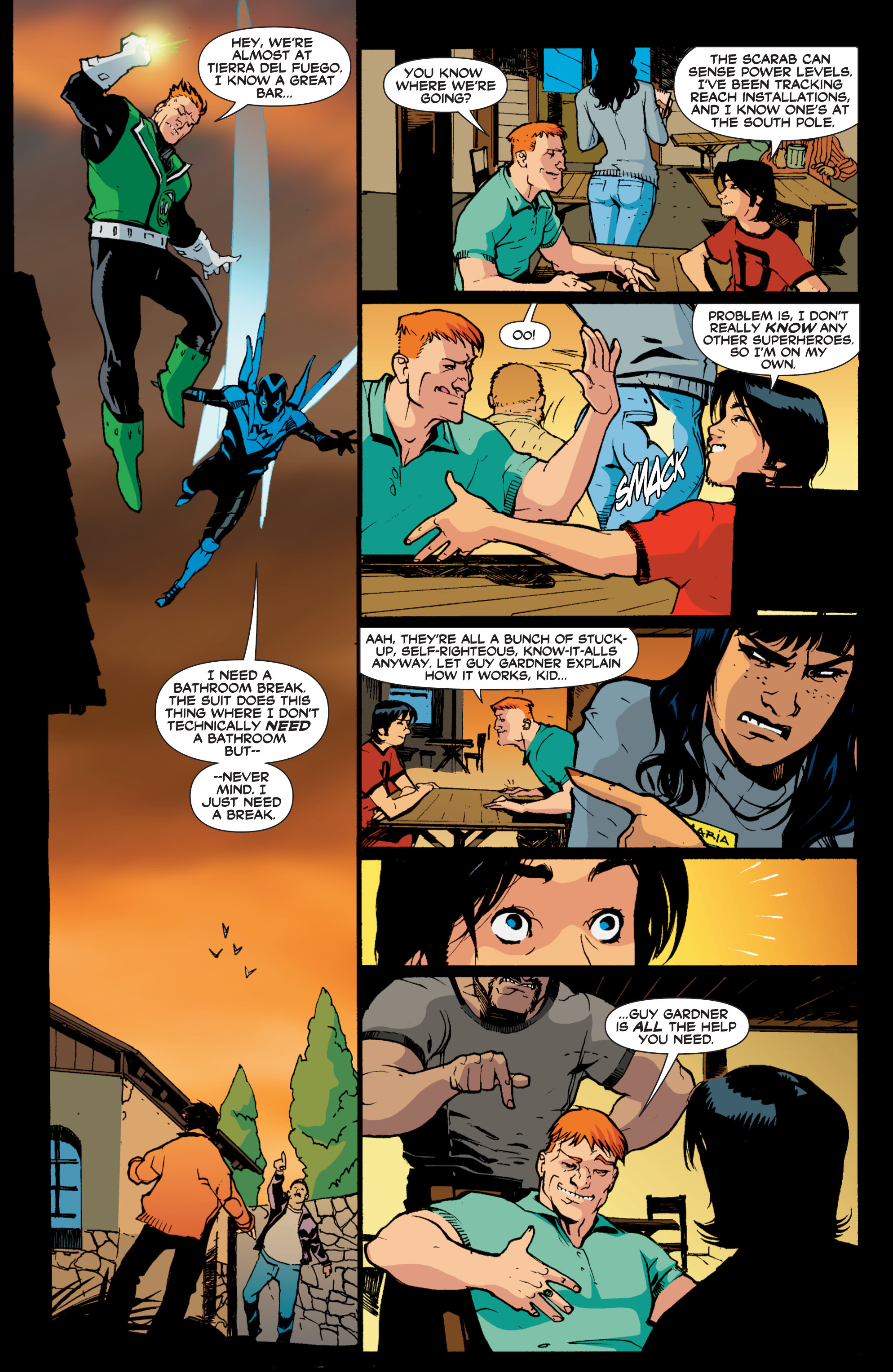 Read online Blue Beetle (2006) comic -  Issue #14 - 11