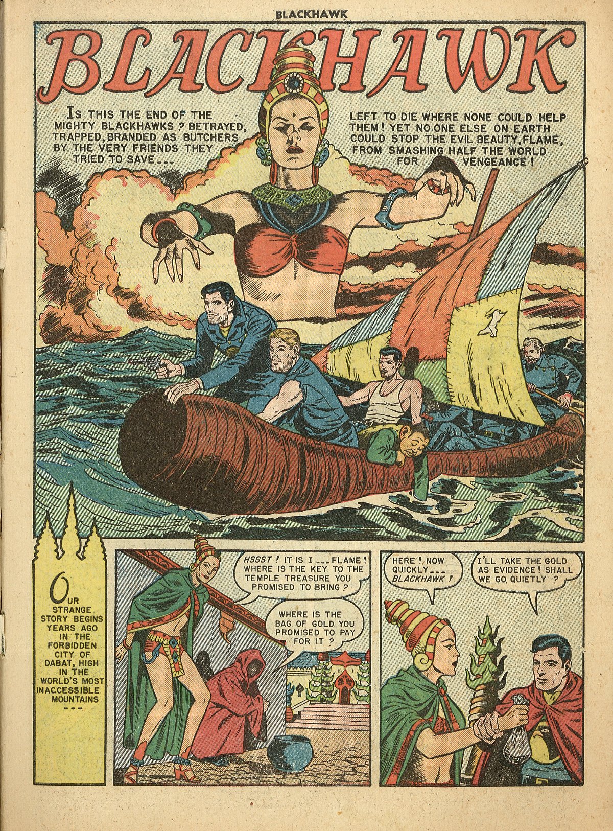 Read online Blackhawk (1957) comic -  Issue #33 - 4