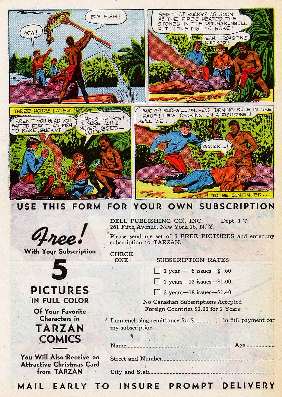 Read online Tarzan (1948) comic -  Issue #13 - 50