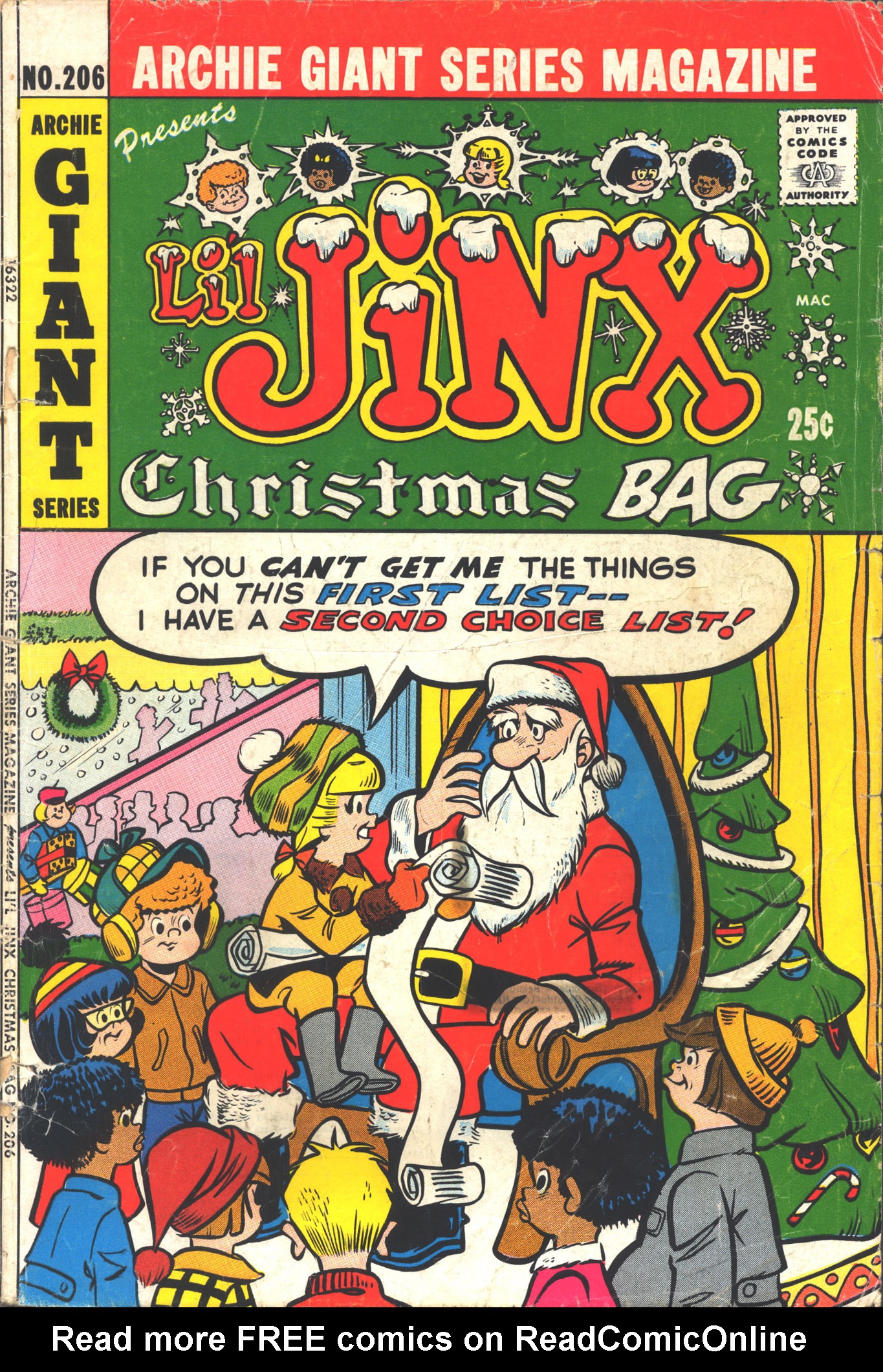 Read online Archie Giant Series Magazine comic -  Issue #206 - 1