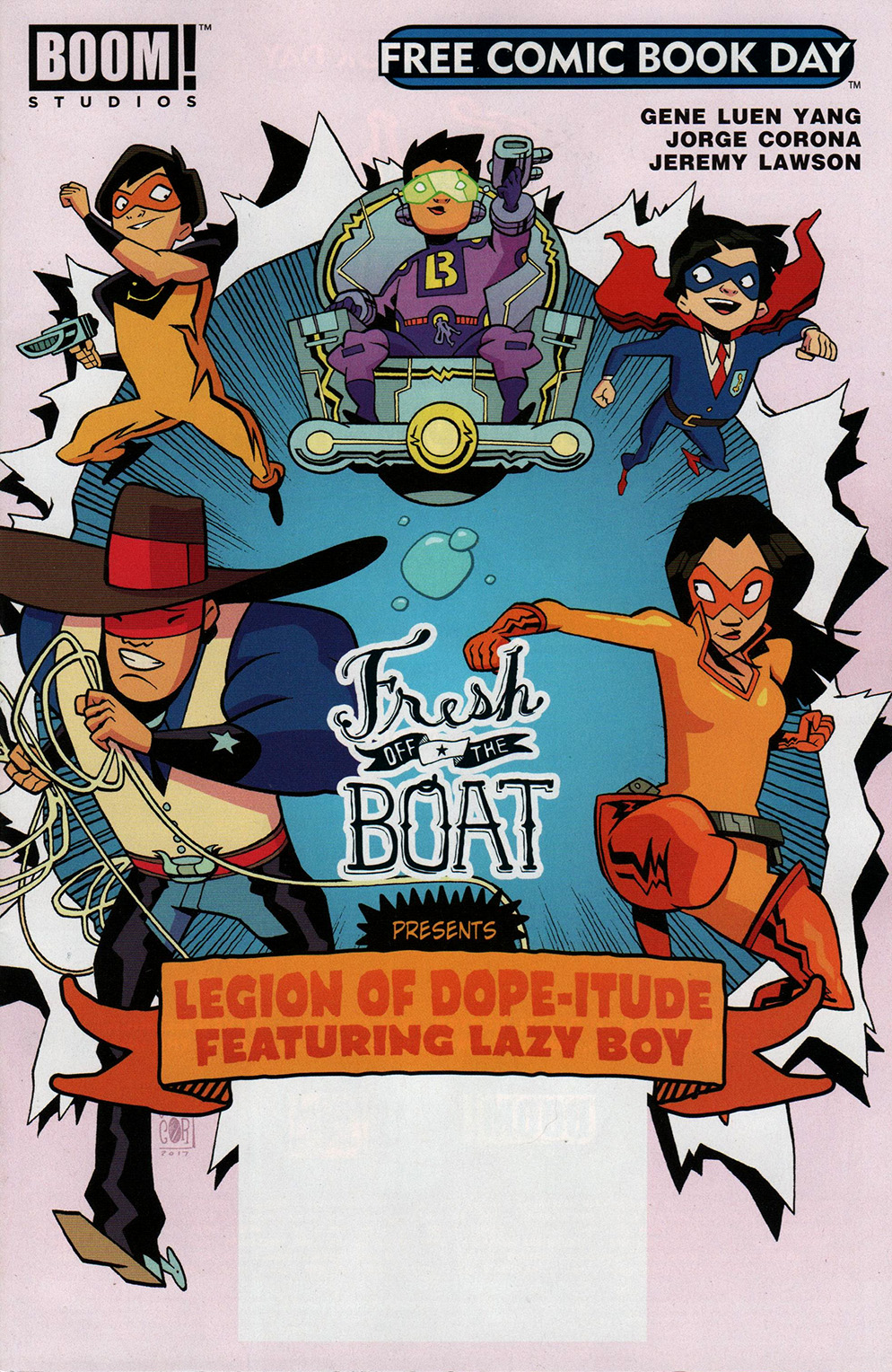 Read online Free Comic Book Day 2017 comic -  Issue # Fresh Off The Boat - 1