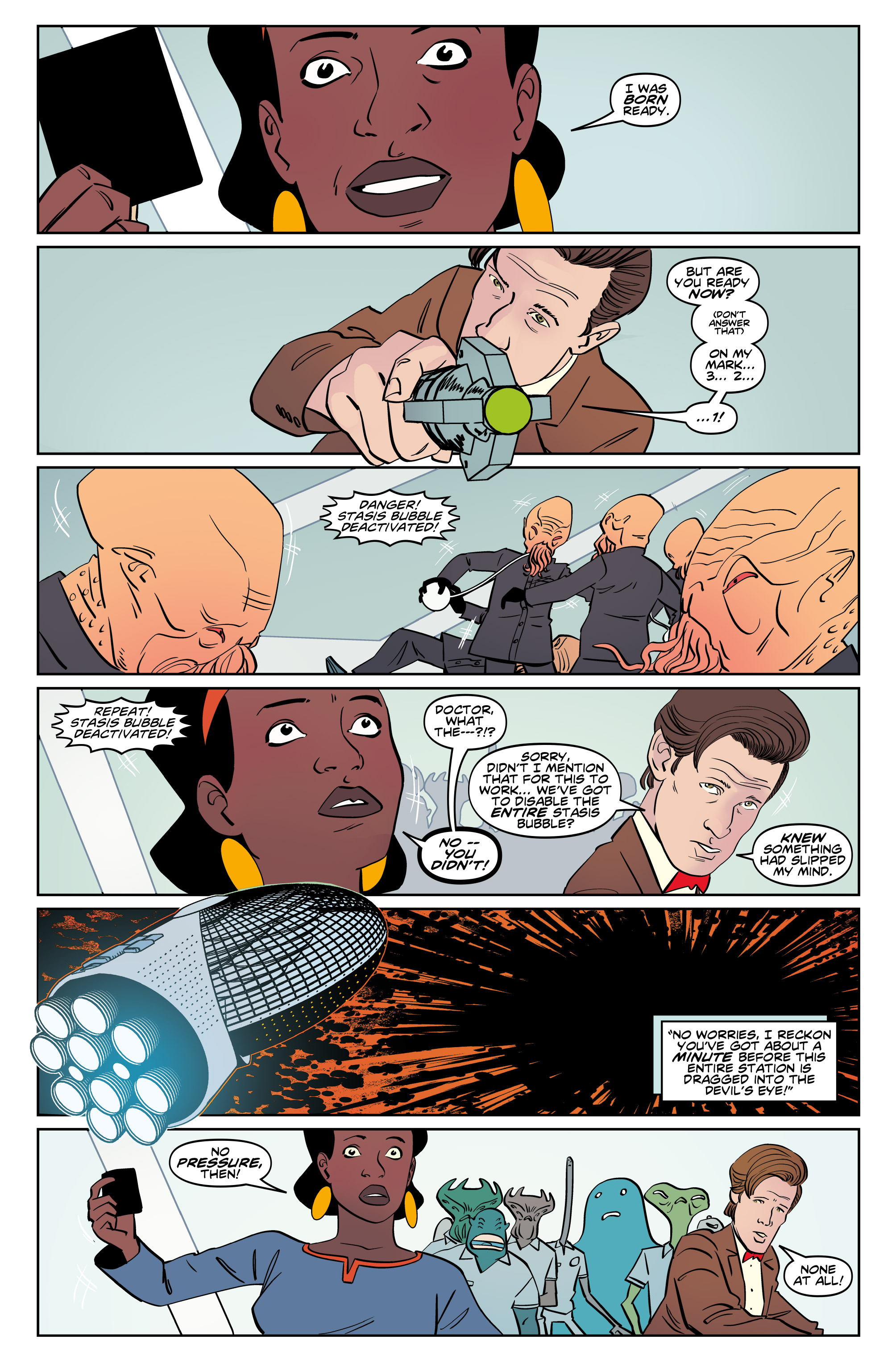 Read online Doctor Who: The Eleventh Doctor Year Three comic -  Issue #5 - 22